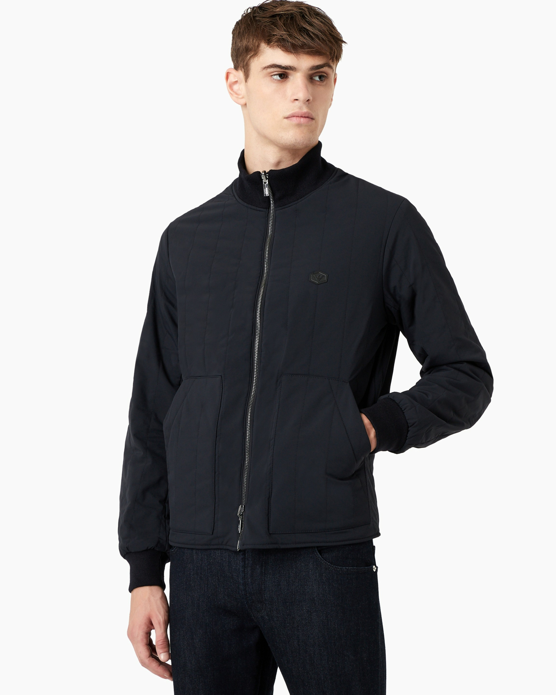Blouson veste - bleu marine