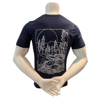 M Timberview Trail FS Graphic Tee Bleu marine