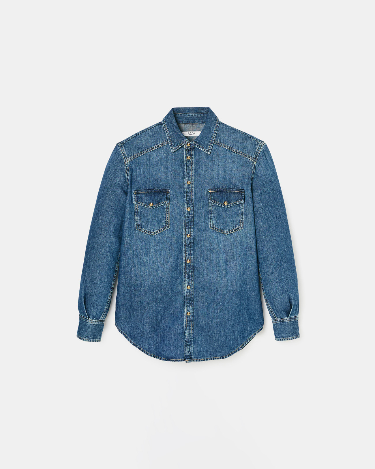 Chemise en jean dark blue