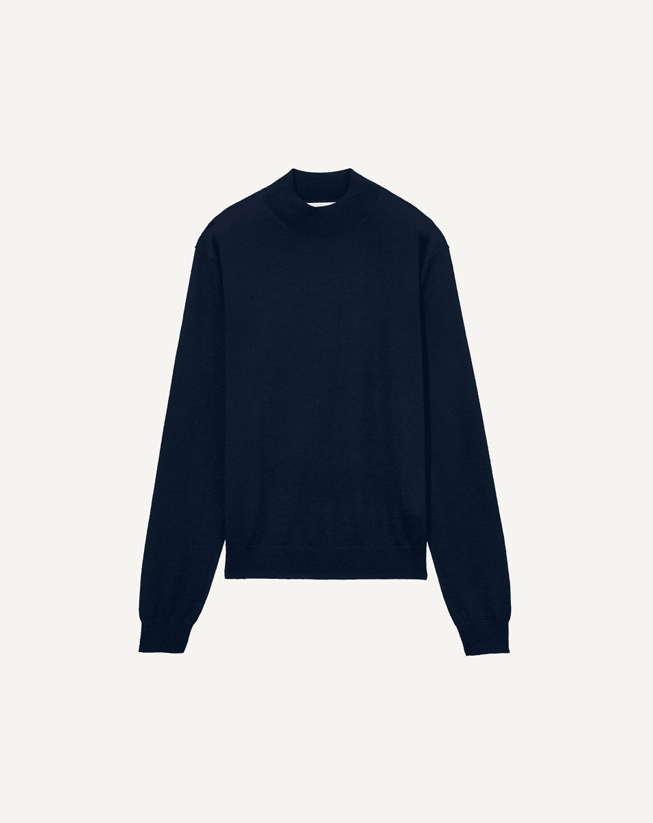 Col montant contemporain - Femme - MARINE