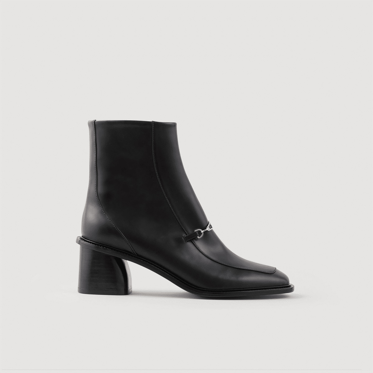 Bottines en cuir