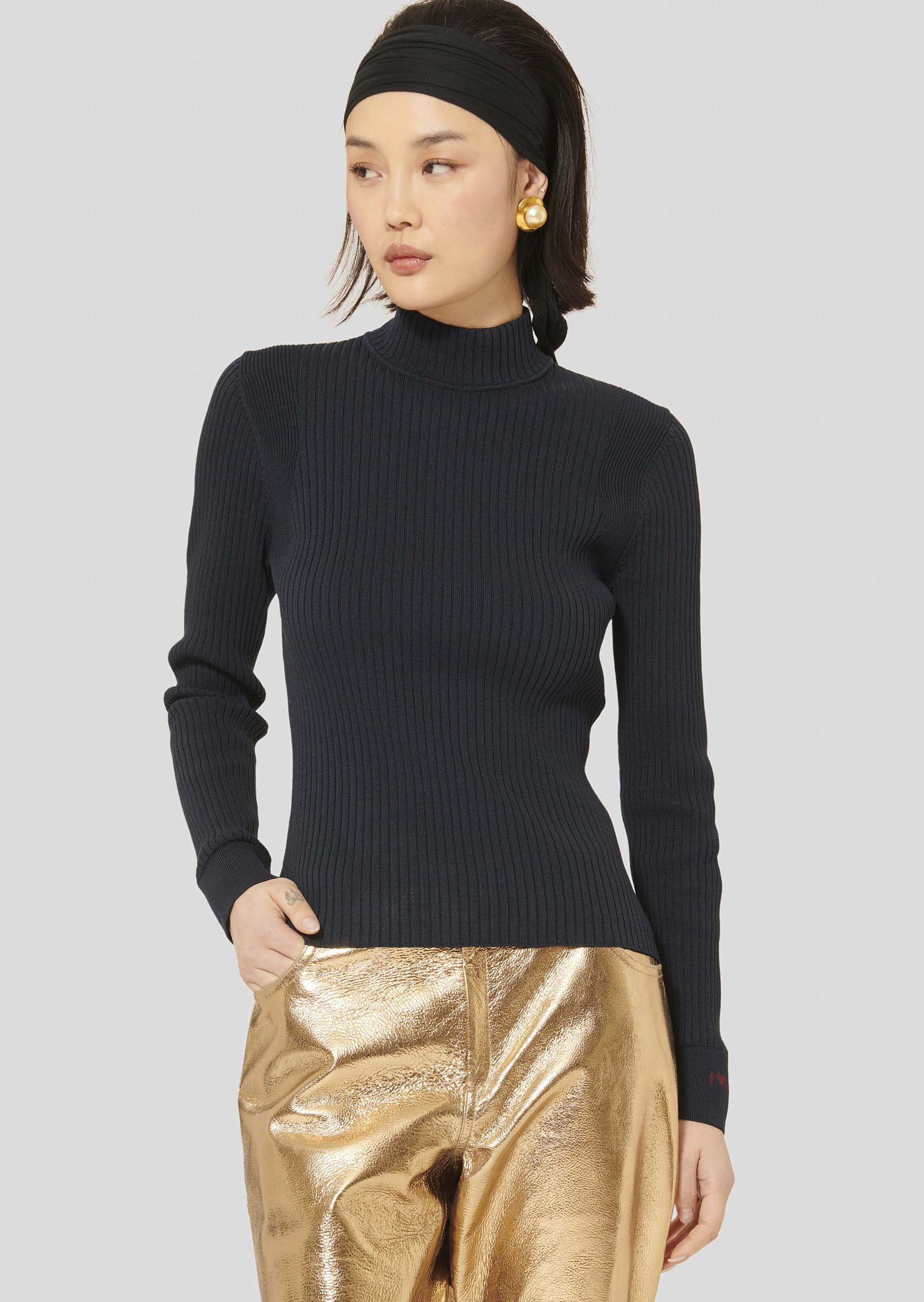 Pull Prudie-Nuit en Viscose