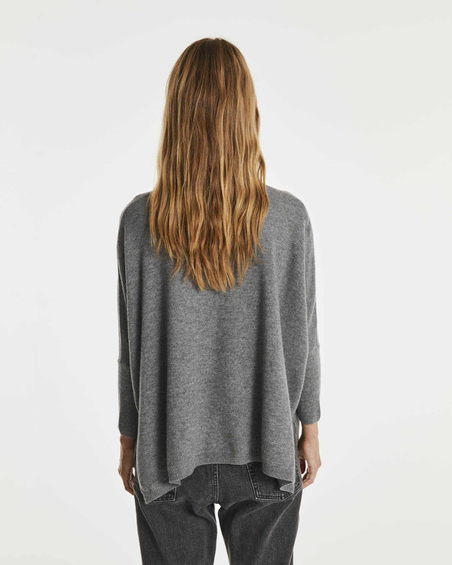Pull minie turtle Pull Cachemire Col Roulé Oversize, 2 fils