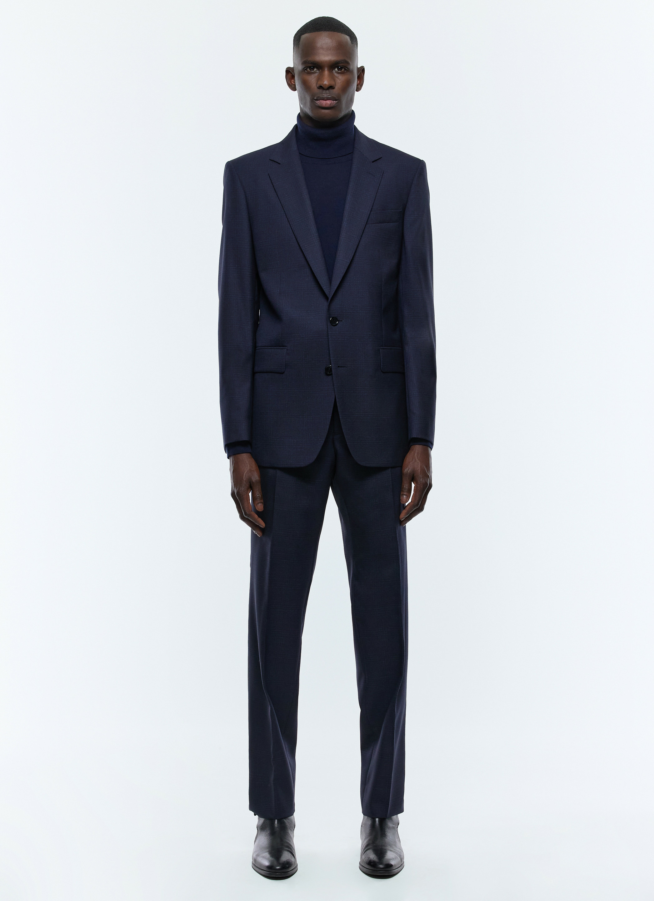 Costume grande taille en laine