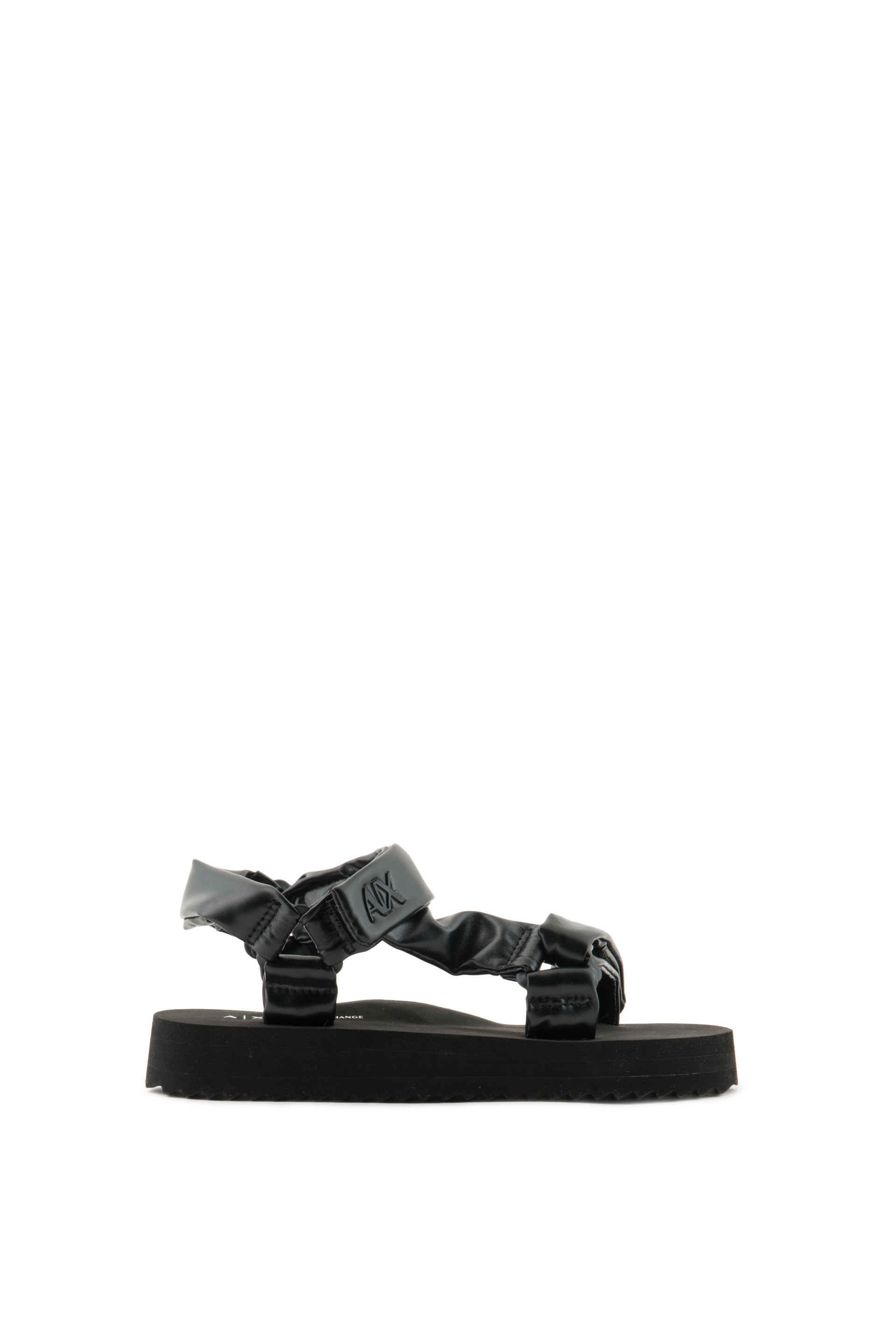 Sandale Nappa Pu-Noir