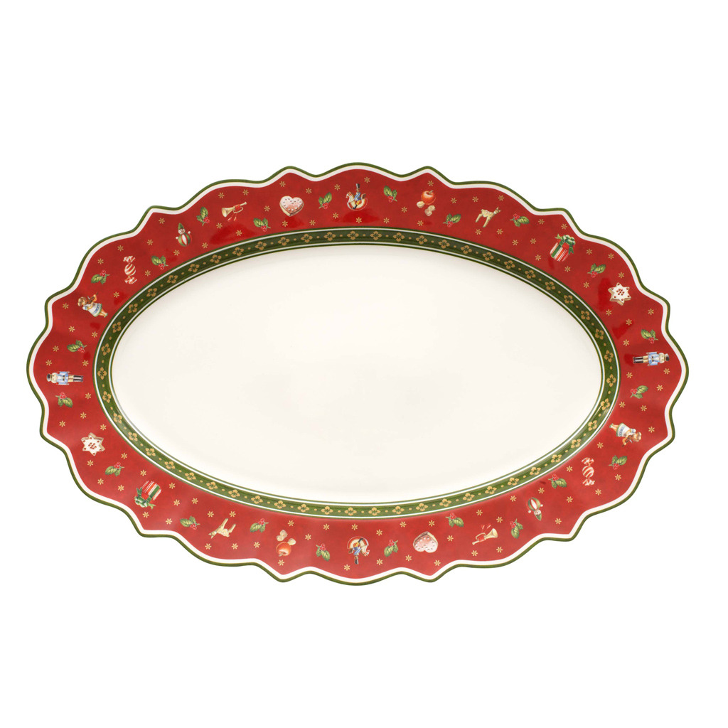 Toy’s Delight plat ovale