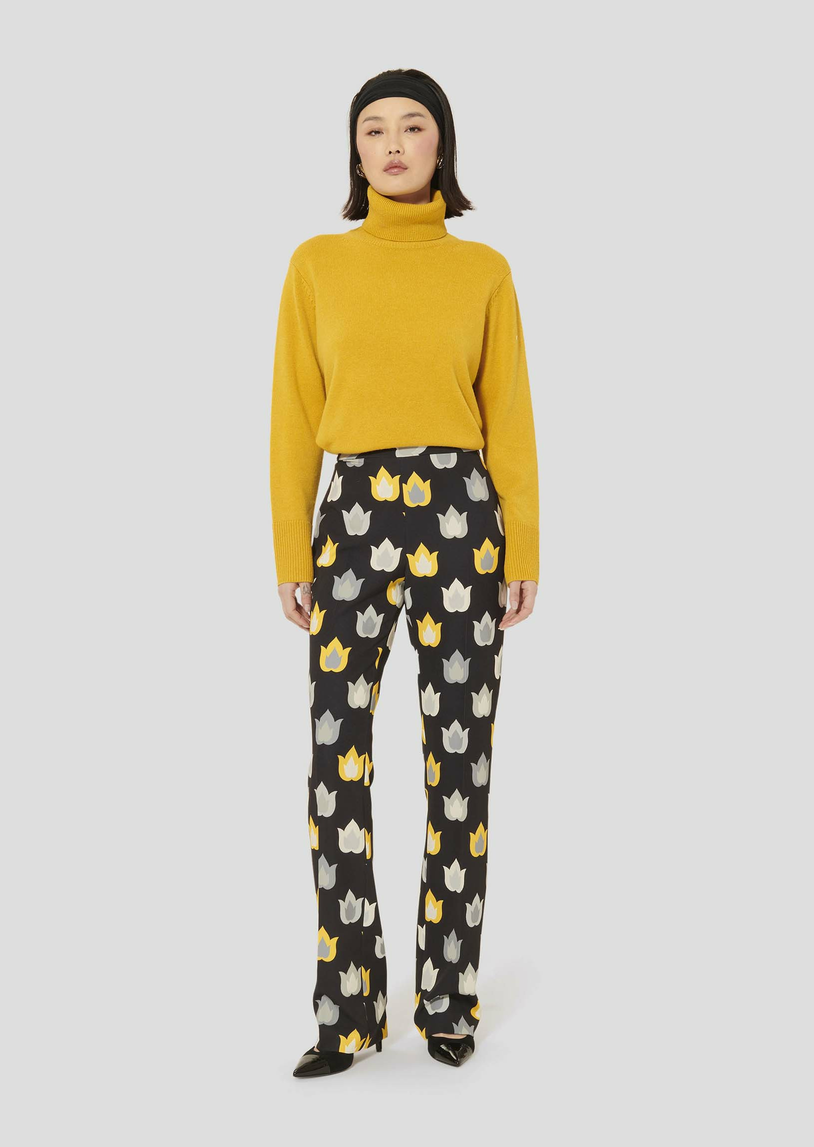 Pantalon Paivan-Charcoal en Polyester