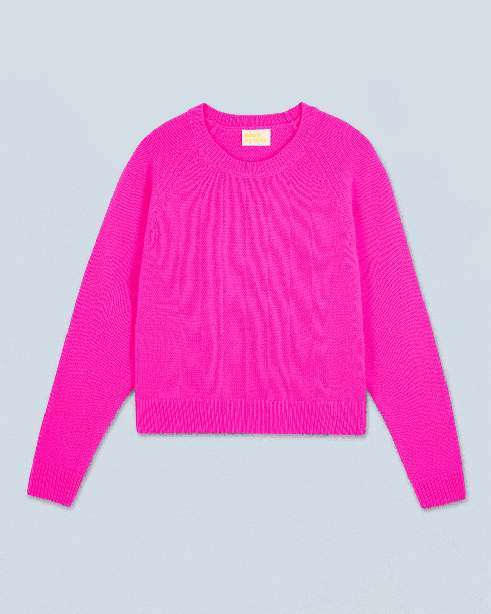 Pull Col Rond Raglan