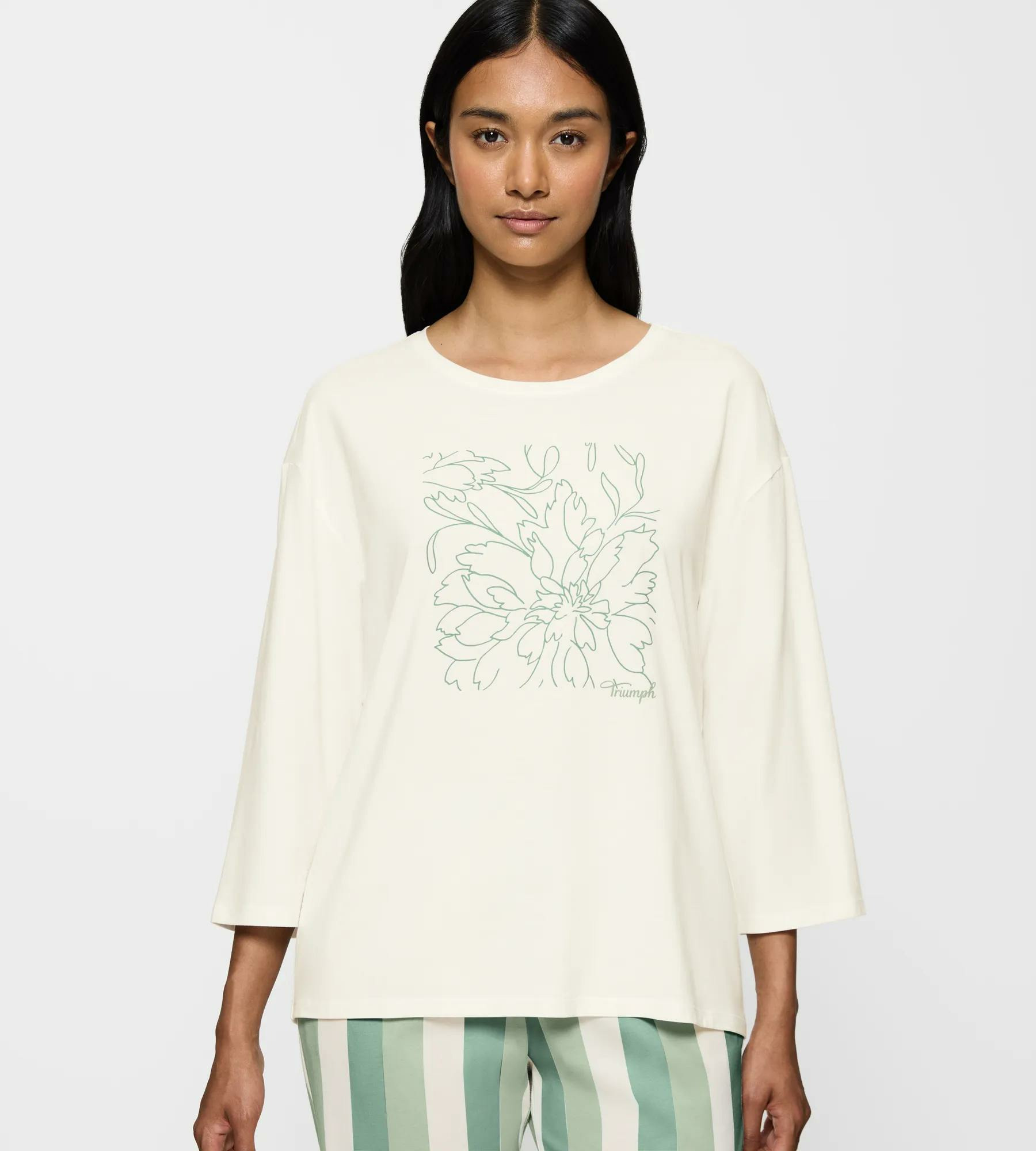 Mix & Match Top 7/8-Top manche longue