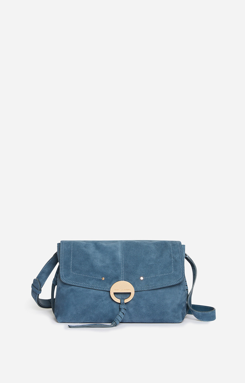 Grand Sac Othilia En Cuir Velours En Cuir