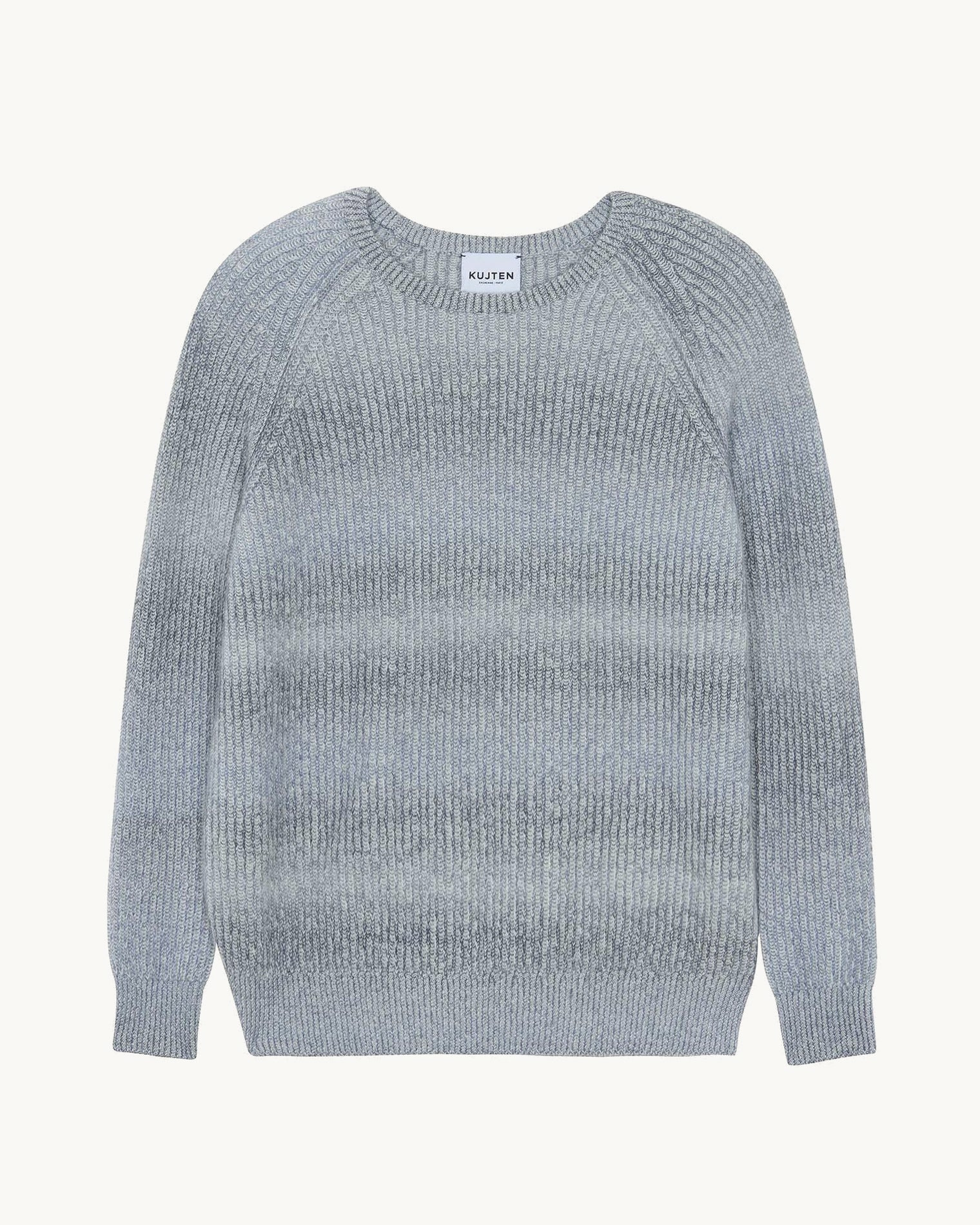 Pull Doron Space Dye gris chiné