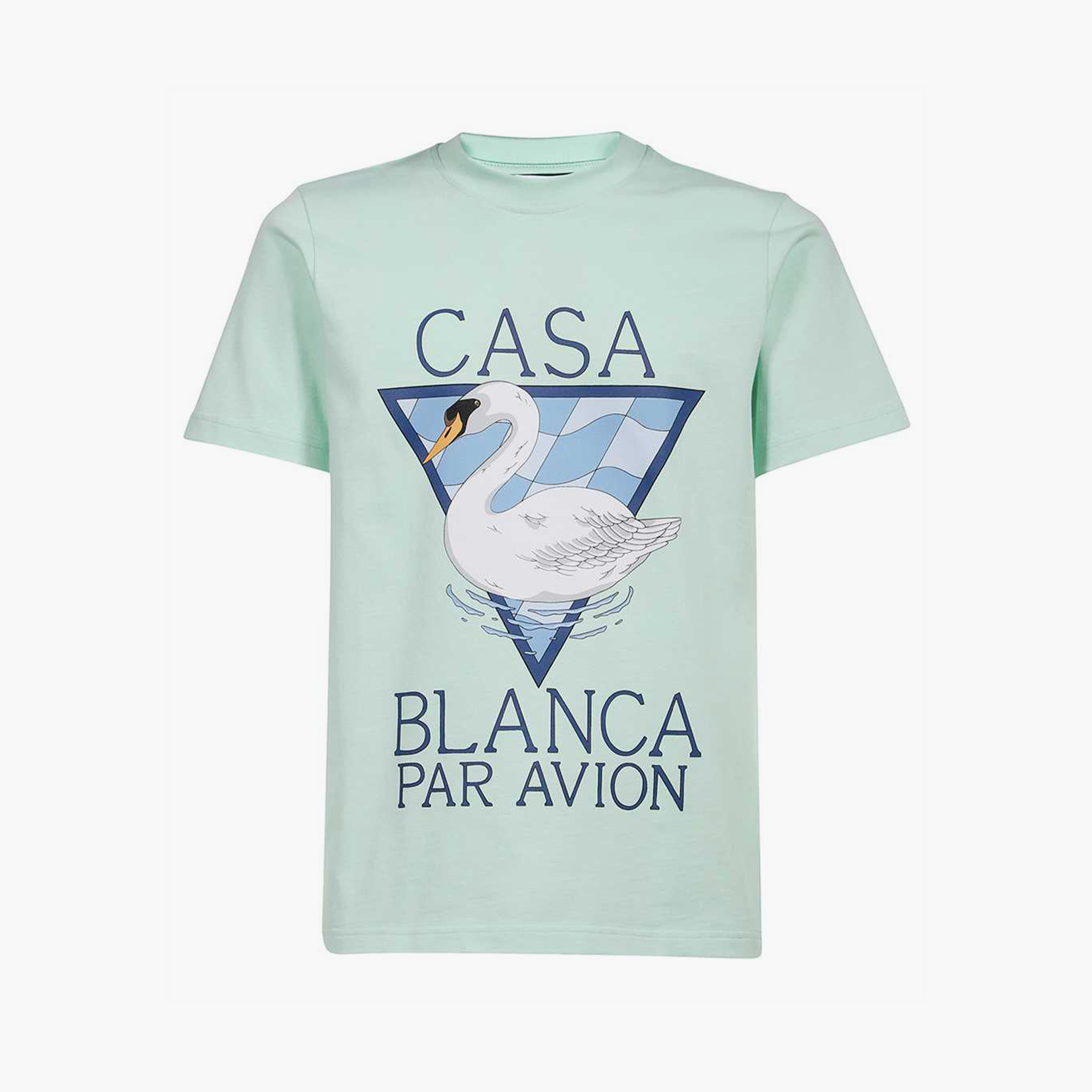Casablanca T-Shirt Par Avion Vert
