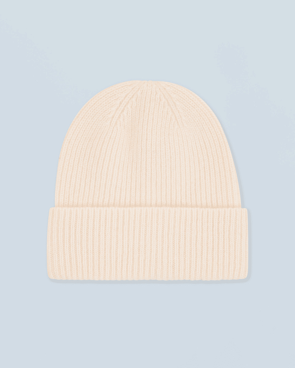 Bonnet à Revers à Petites Côtes