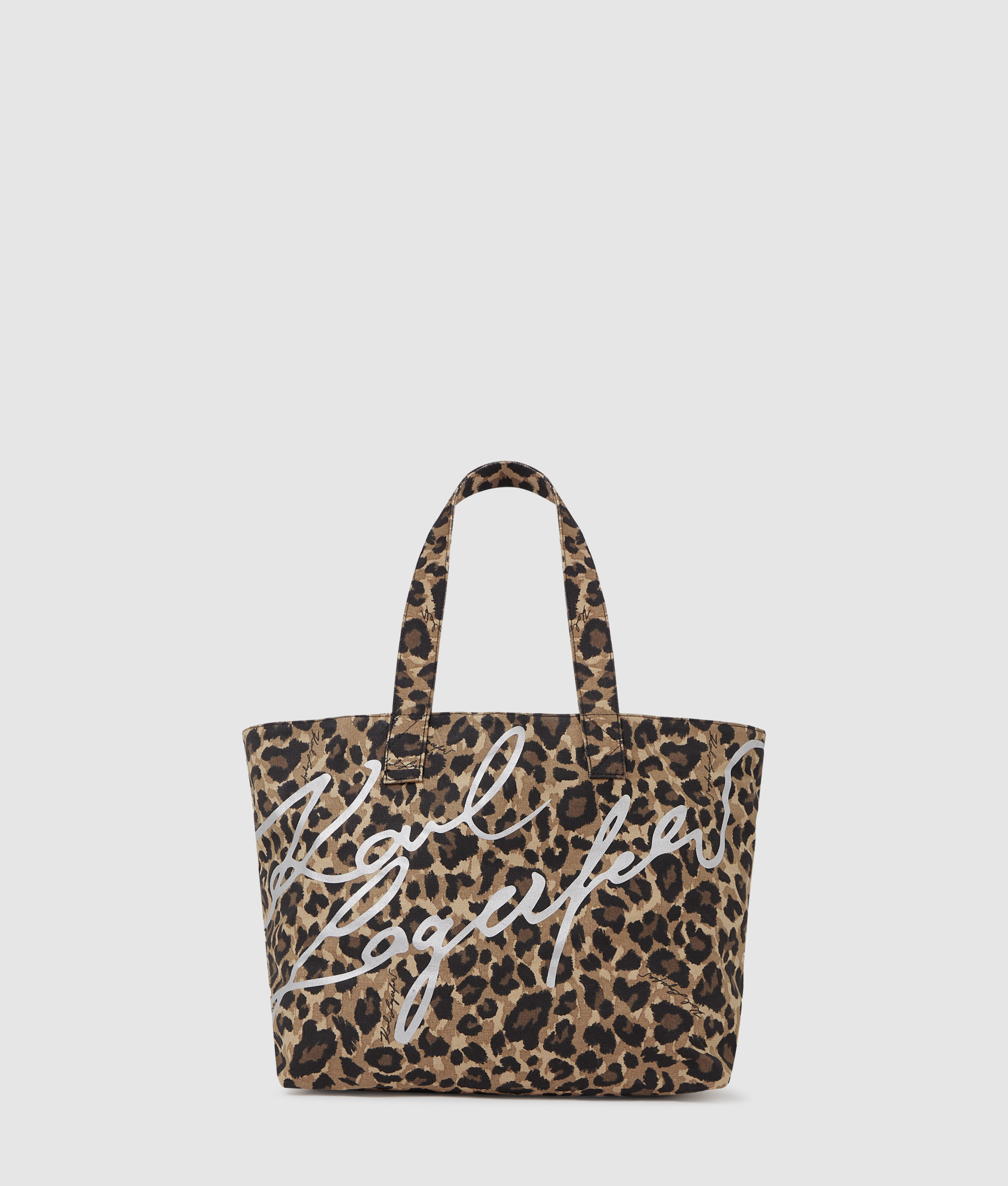 K/STYLE LEOPARD SHOPPER