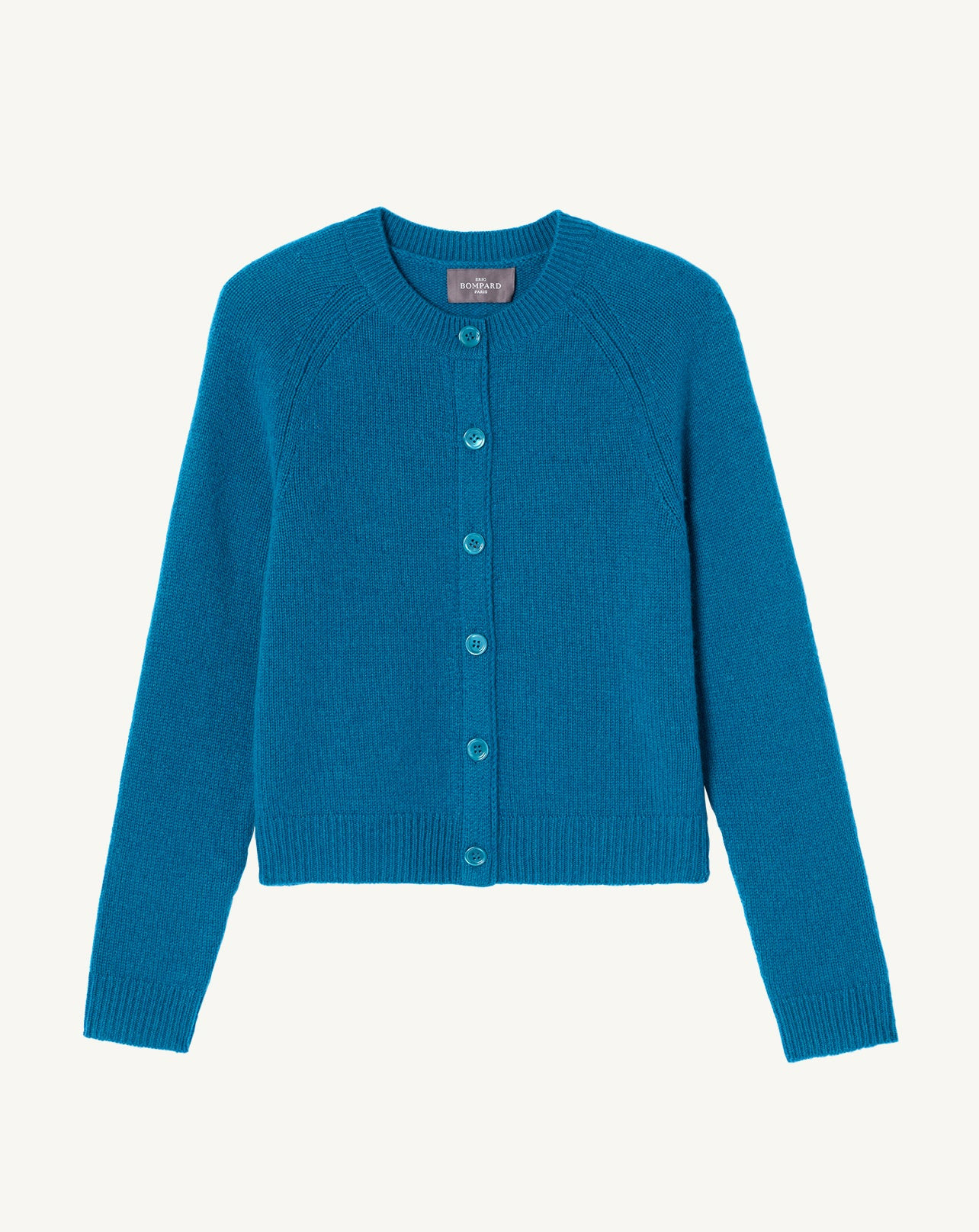 Cardigan manches raglan - Femme - BLEU PAON