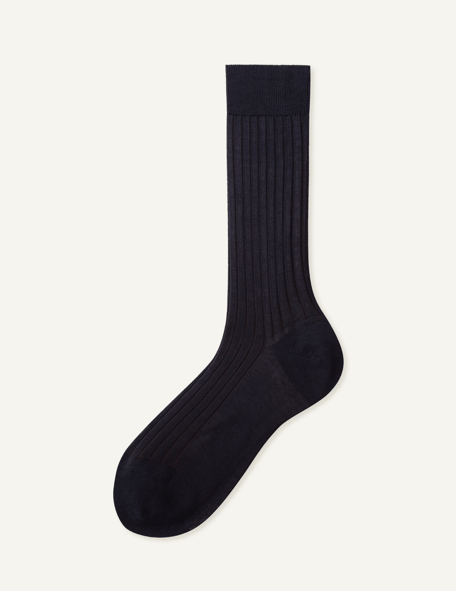 Chaussettes vanisées en triple fil d'Ecosse