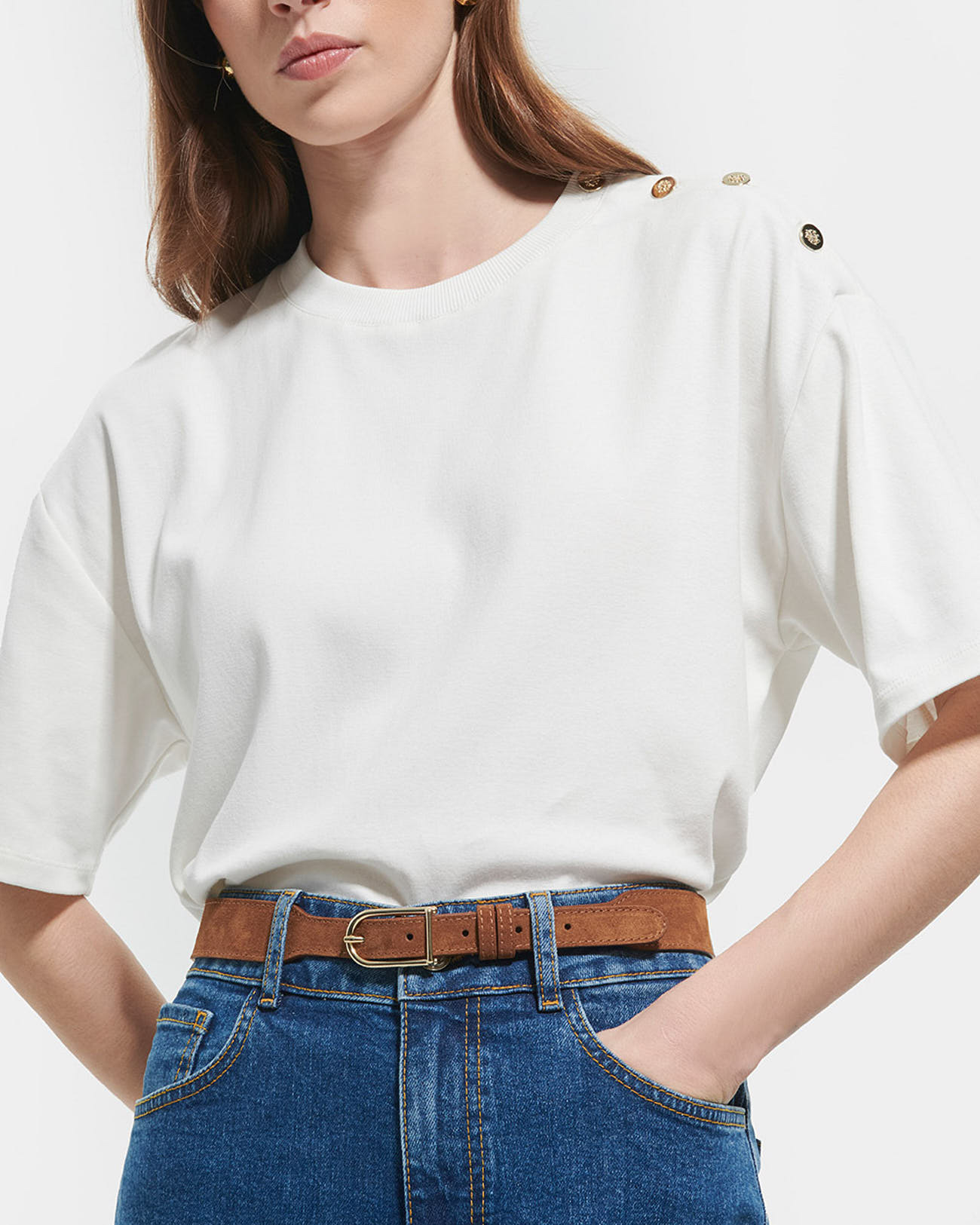 Ceinture Caramel Cognac en cuir