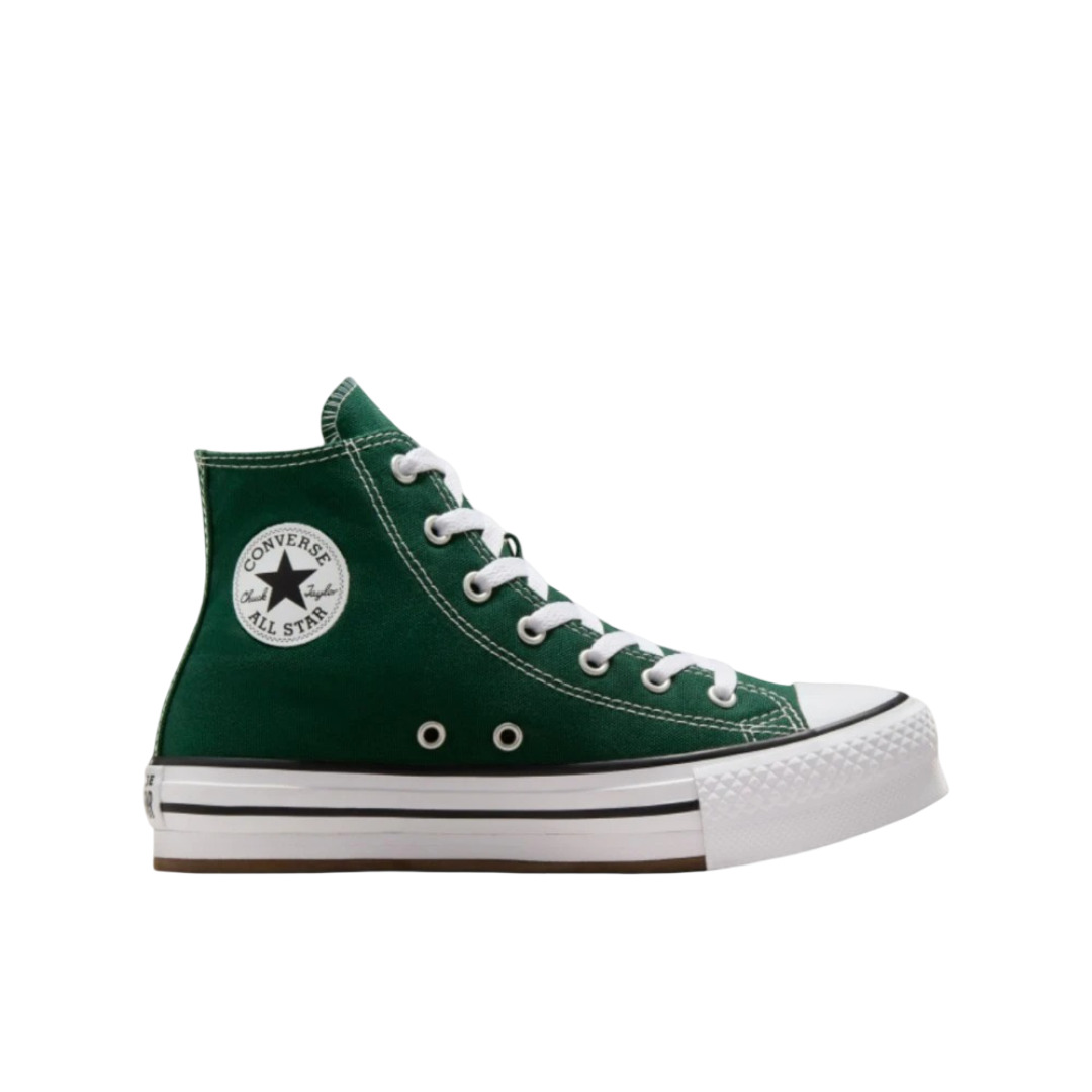 Chuck Taylor All Star Eva Lift Hi Green Envy/White