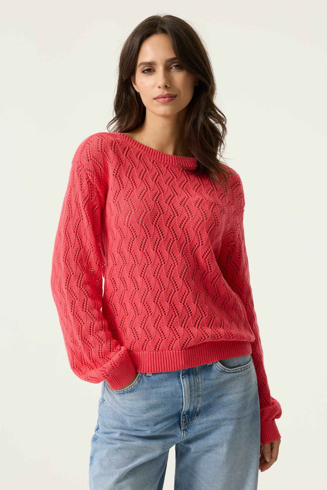 Women Sweater Pink