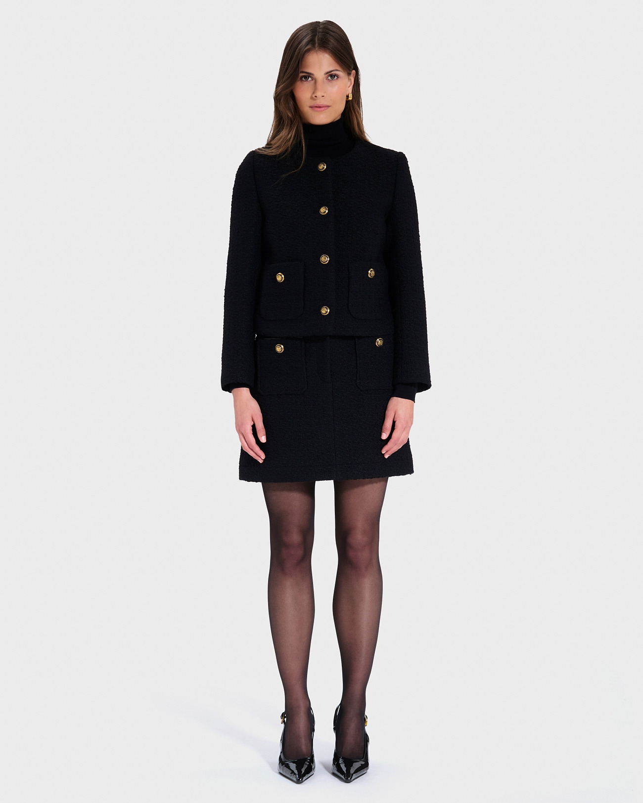 Veste Valse Noir en Coton