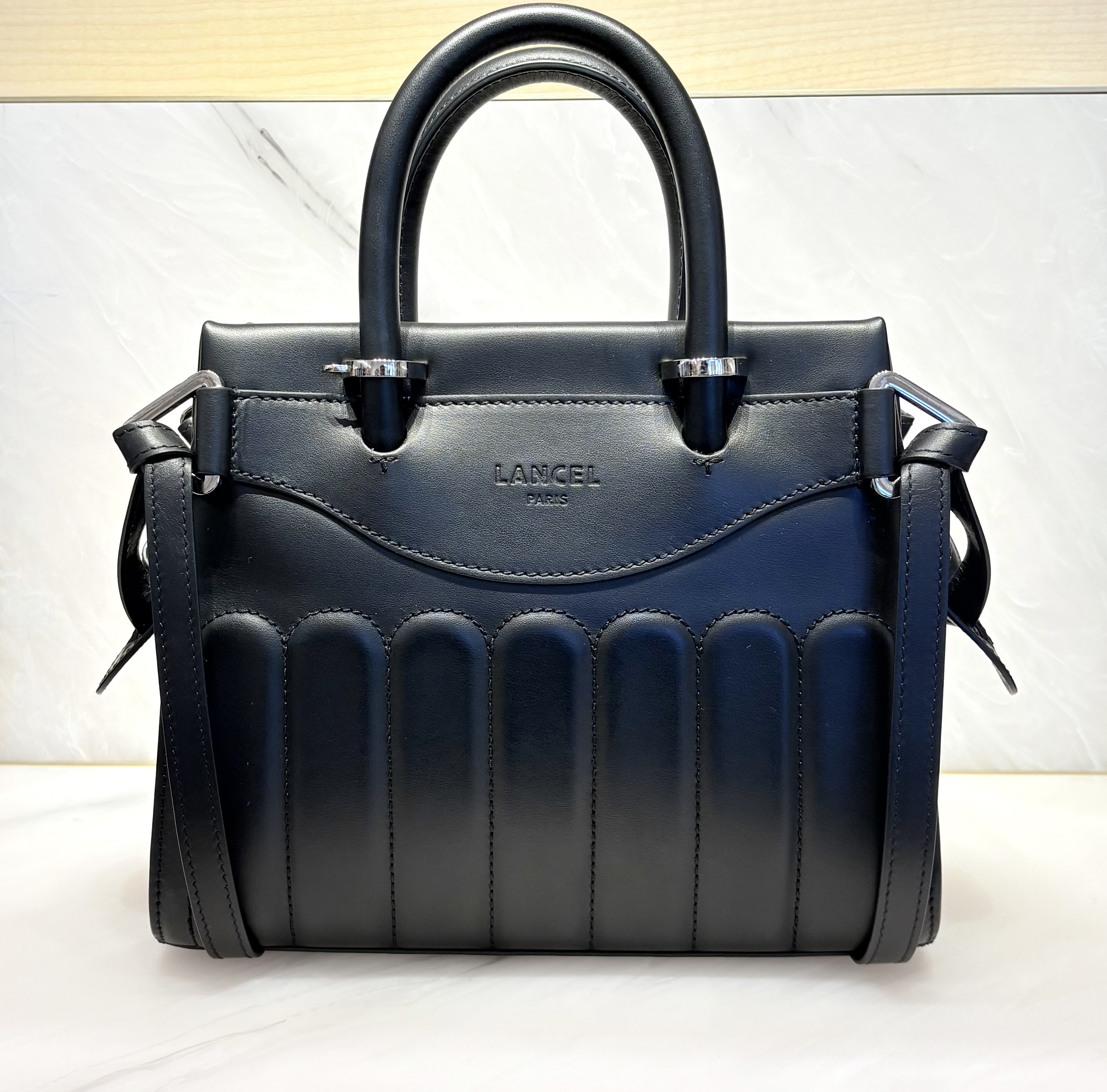 RODEO DE LANCEL - SAC CARRYALL ZIPPE S - Noir