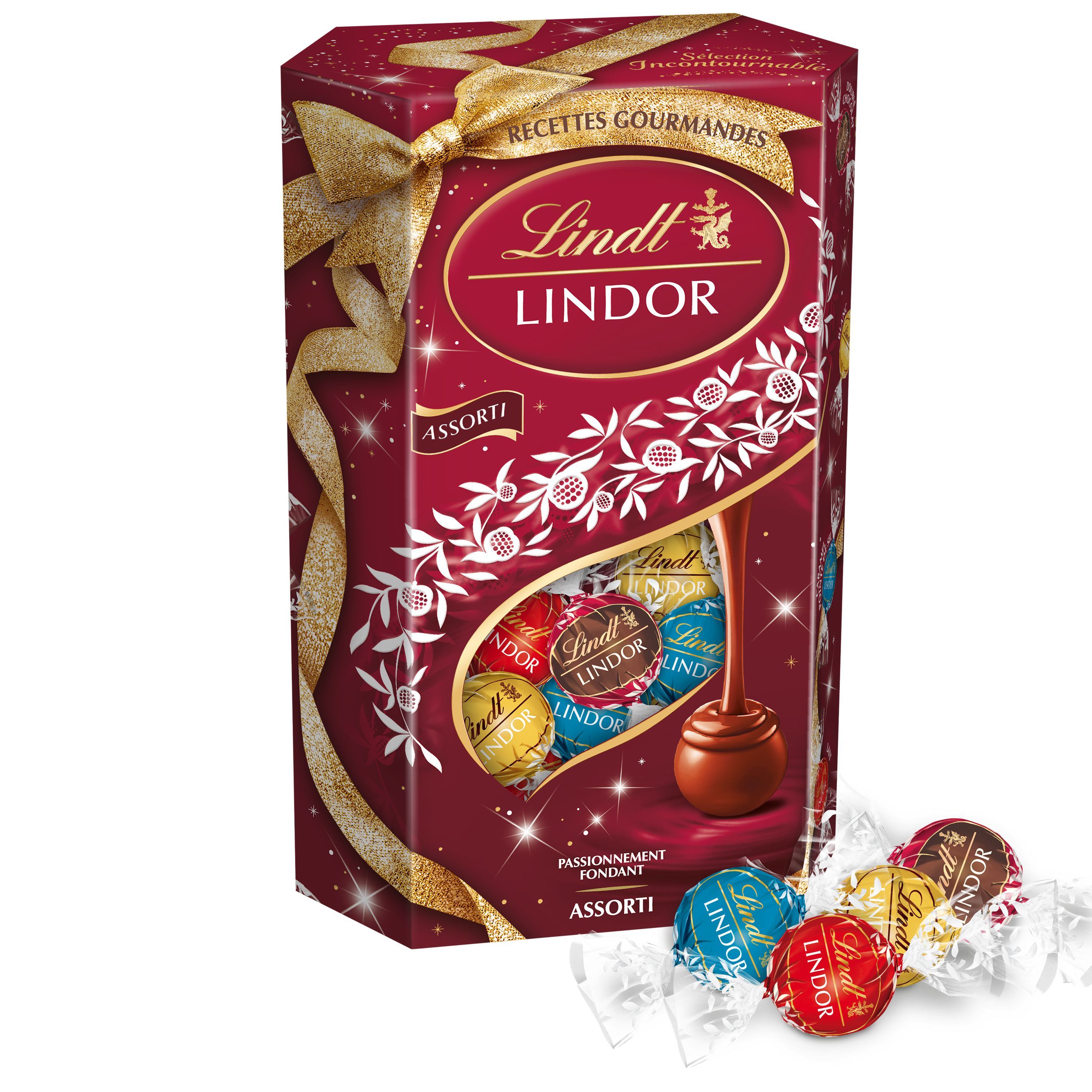 LINDOR CORNET ASSORTI RECETTES GOURMANDES 562G