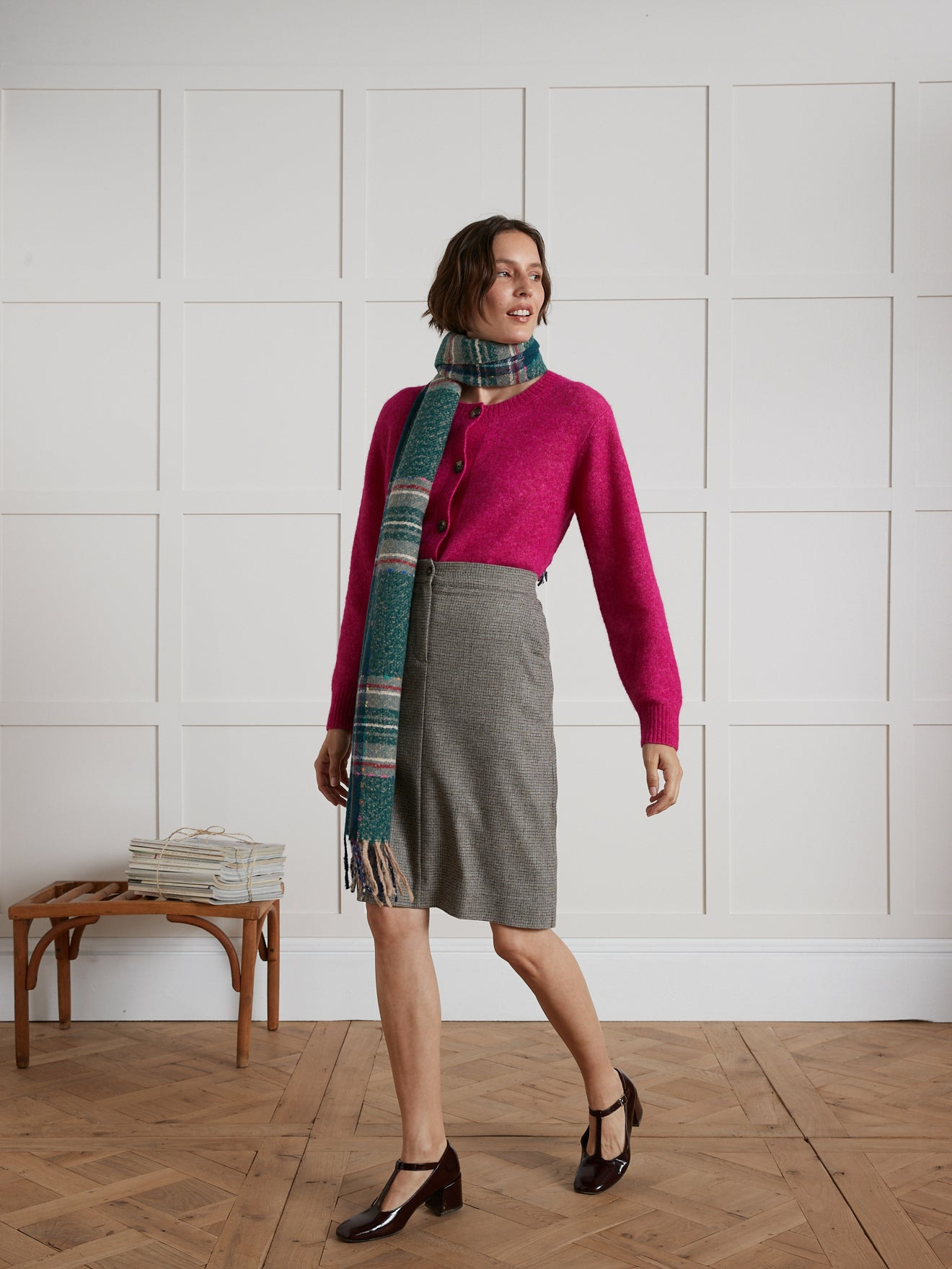 JUPE ENCIL WOOL KRO