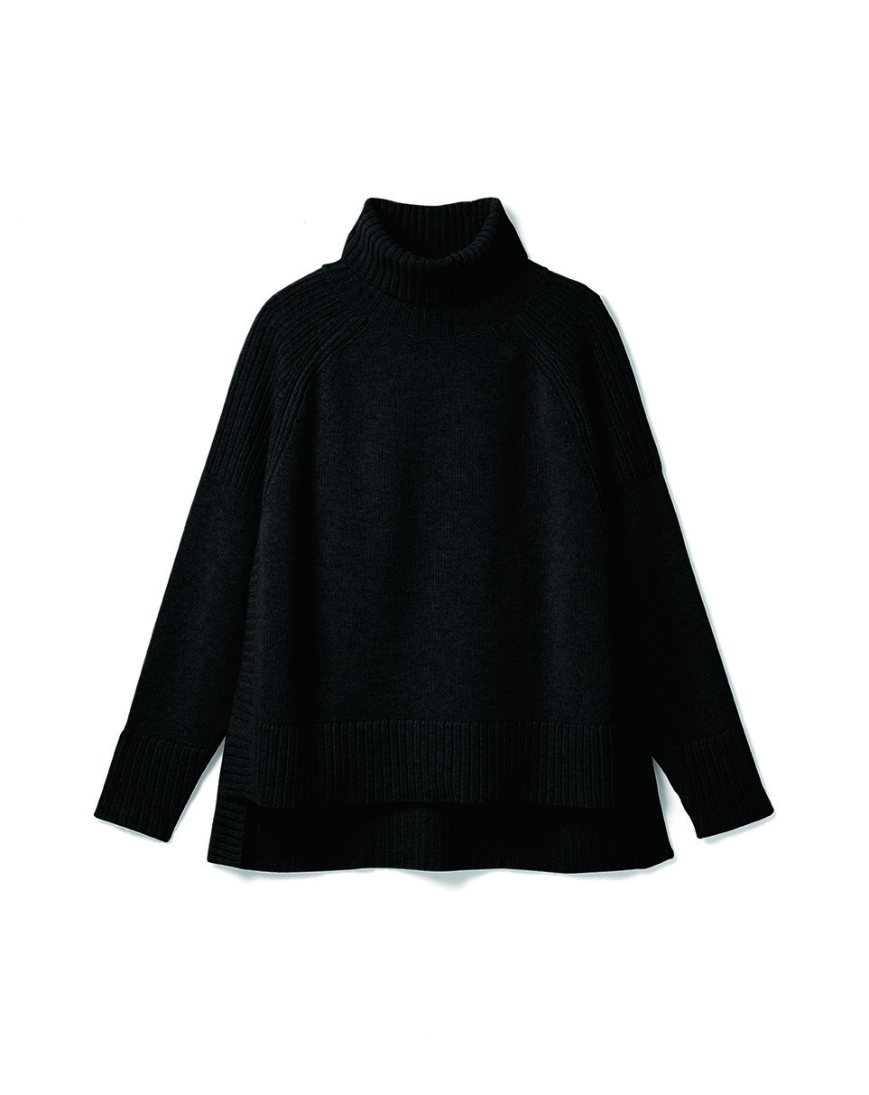 Pull col roulé manches raglan - Femme - KHOL