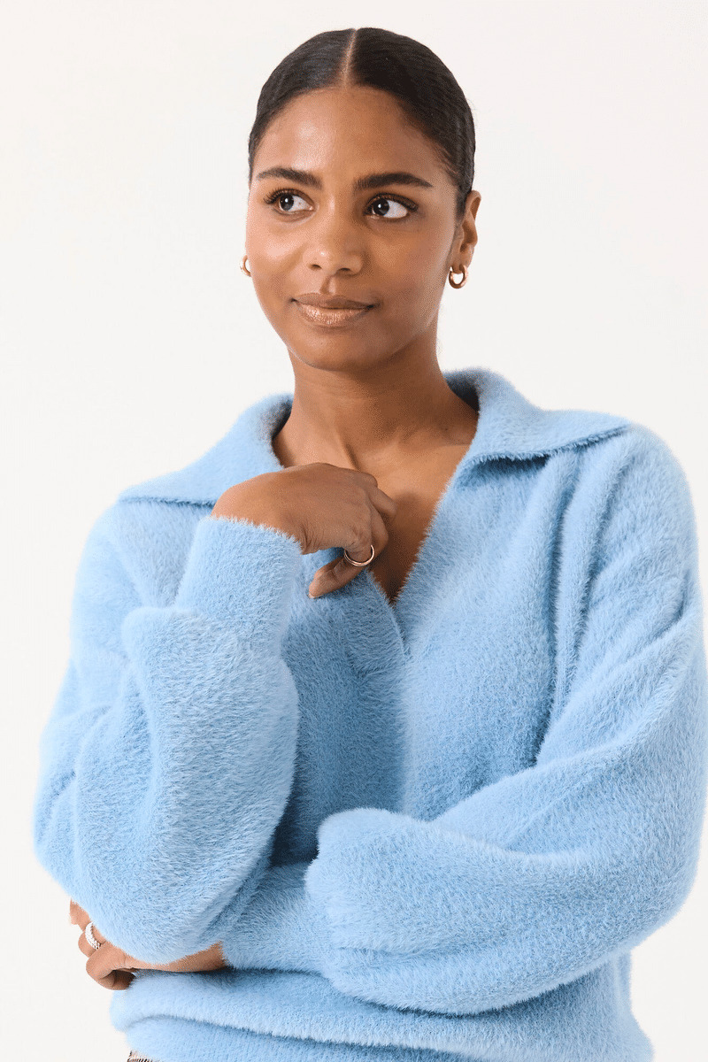 Women Sweater Blue