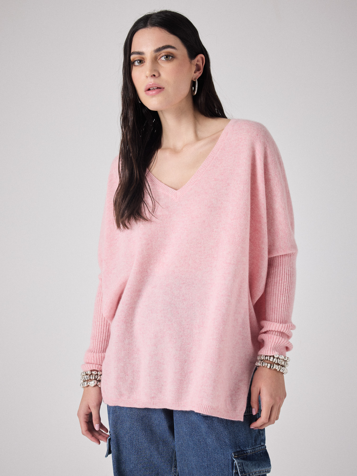 Pull poncho cachemire Faustine FAIRY