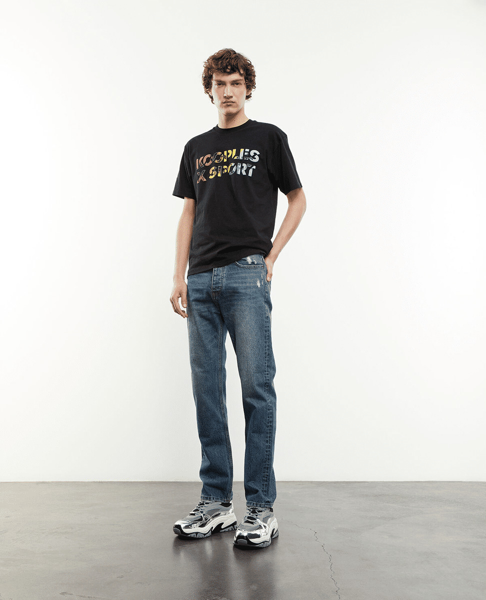 Jean 5 Poches Coupe Straight Homme