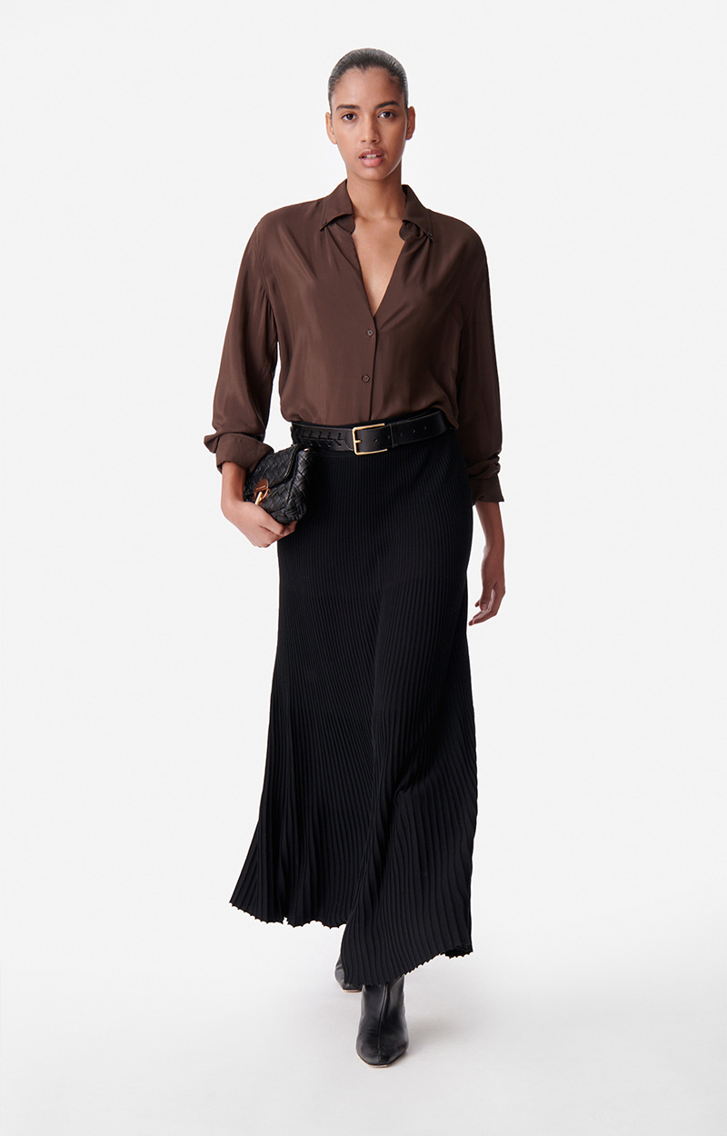 Jupe Daisy En Viscose Mélangée