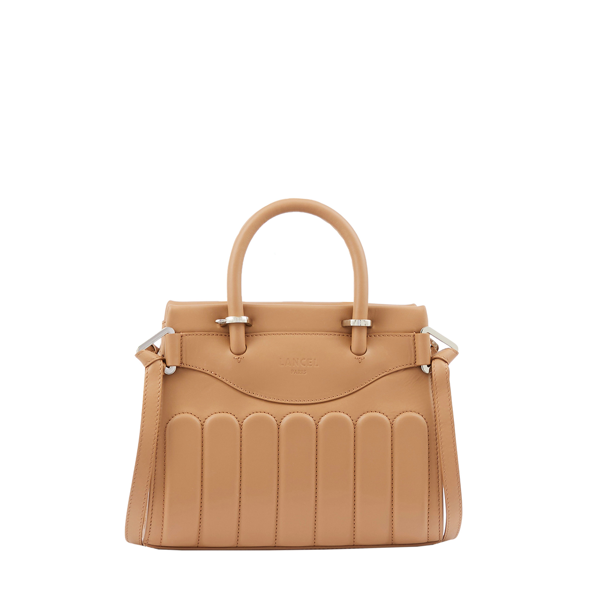 RODEO DE LANCEL - SAC CARRYALL ZIPPE S - Granit