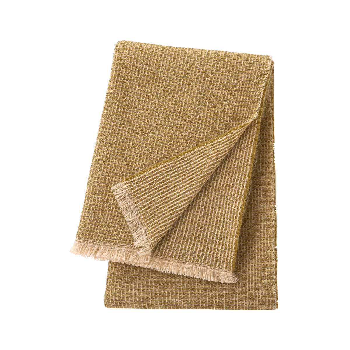 Yves Delorme - Plaid en laine rose, Cosy