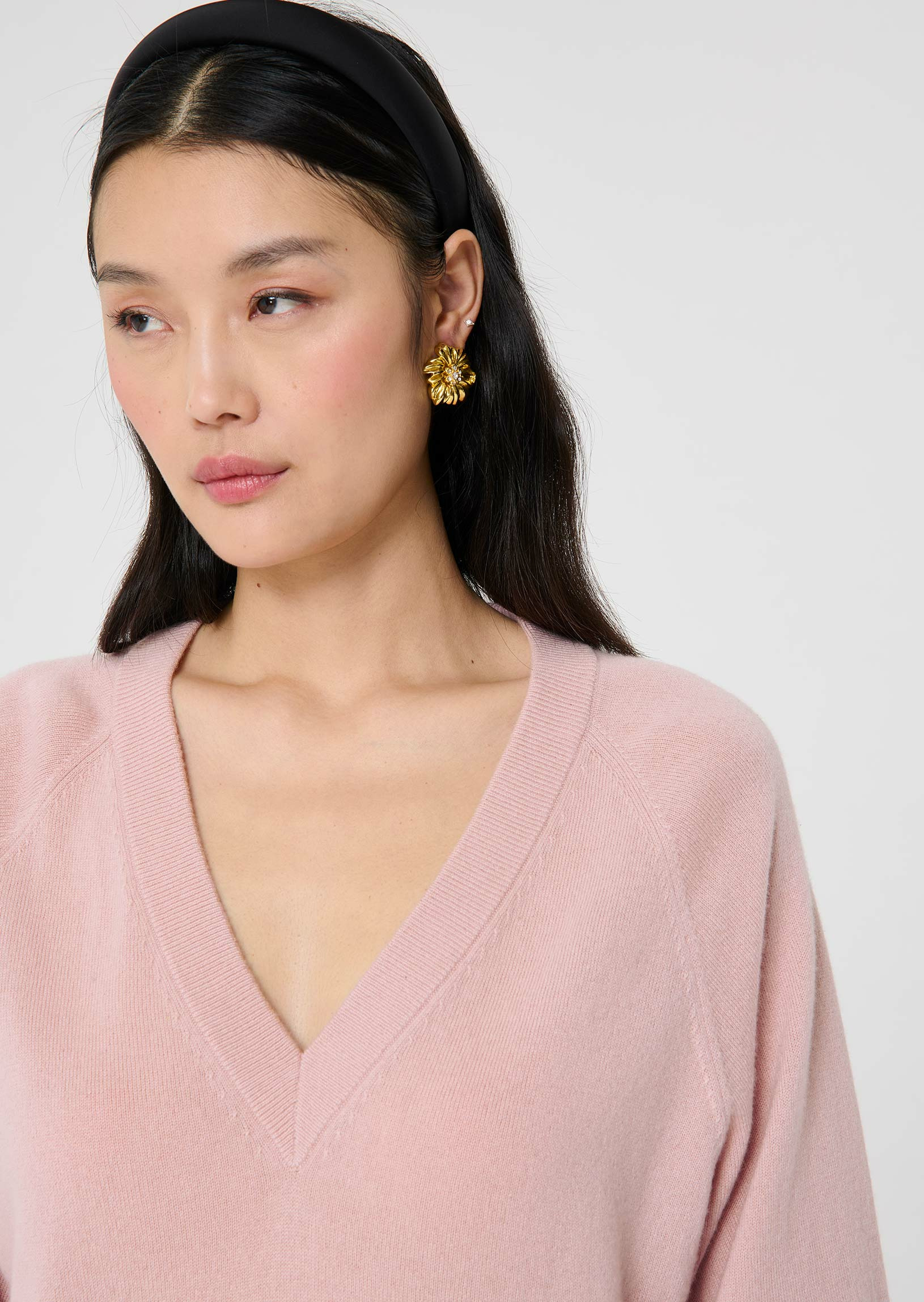 Pull Paz-Vieux Rose en Cachemire