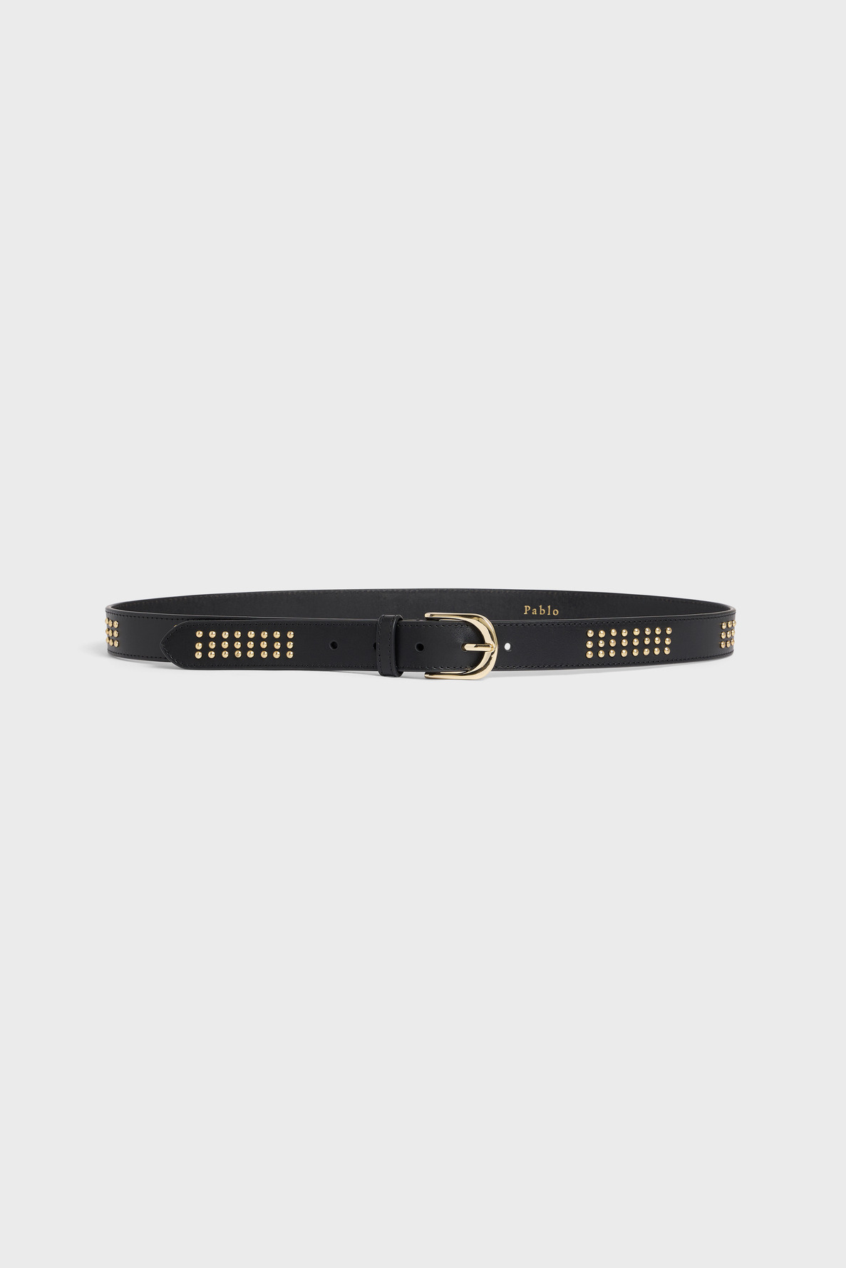 Ceinture Mia En Cuir Avec Studs Mia