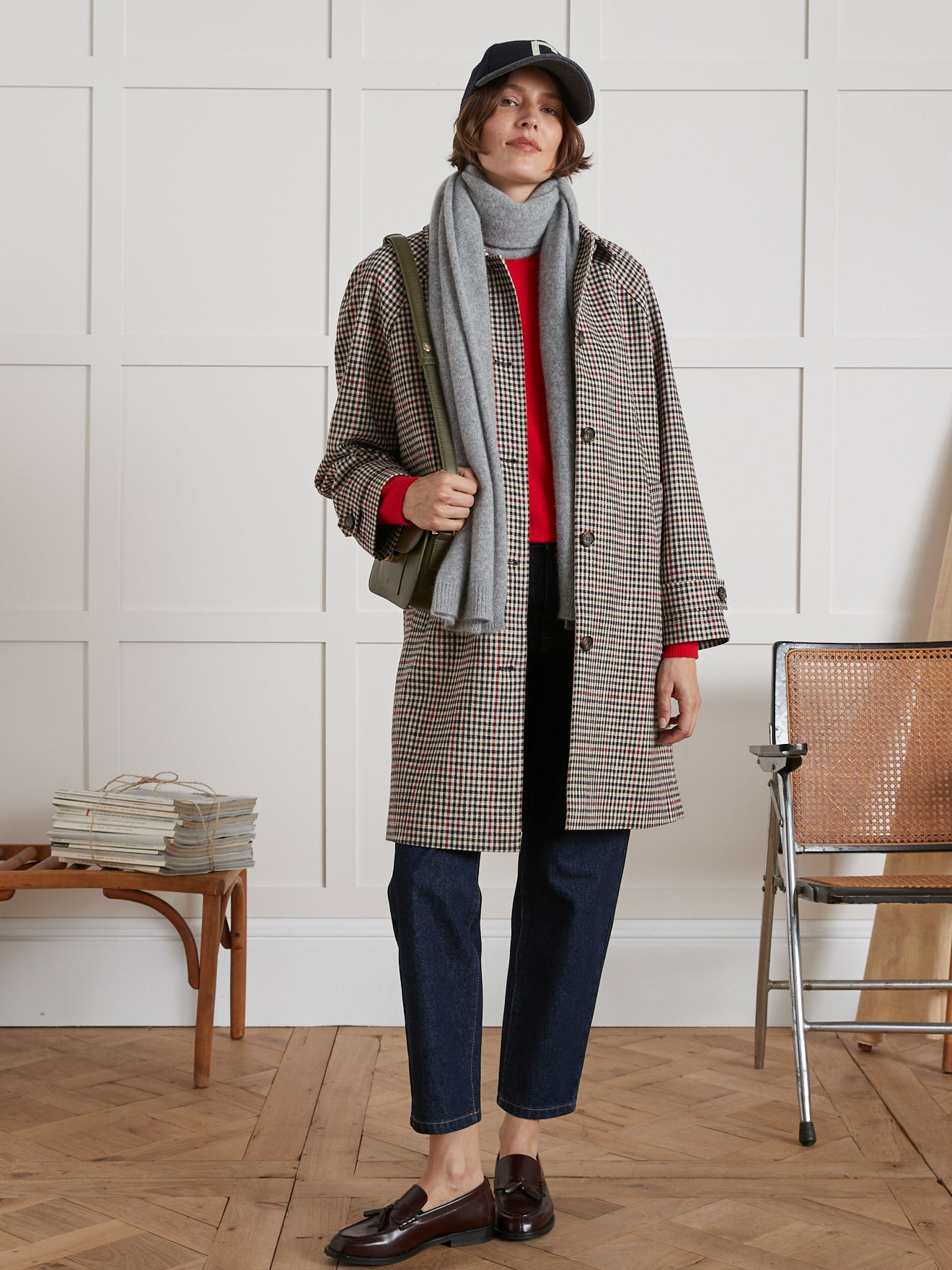 MANTEAU MI-LONG MINI KRO