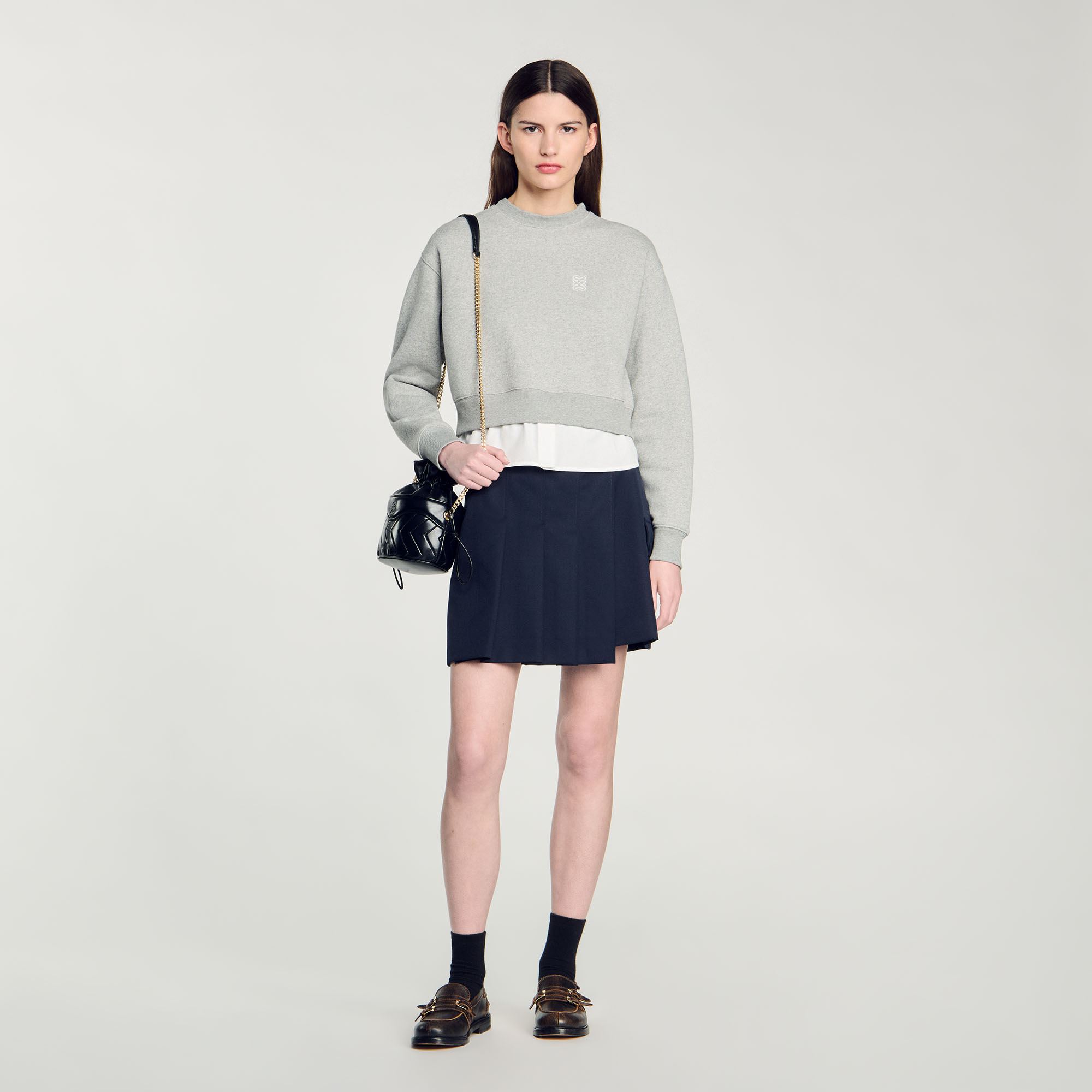 Sweatshirt trompe l'œil