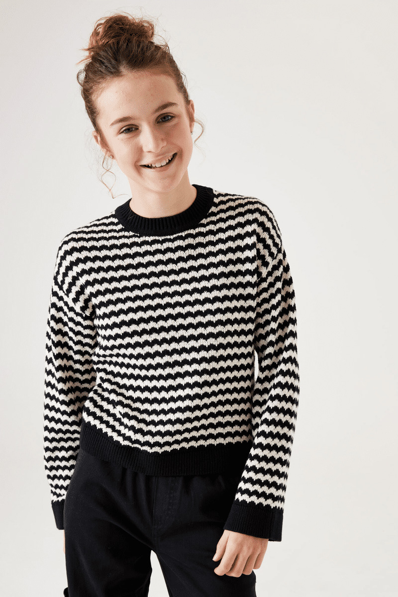 Girls Sweater Black