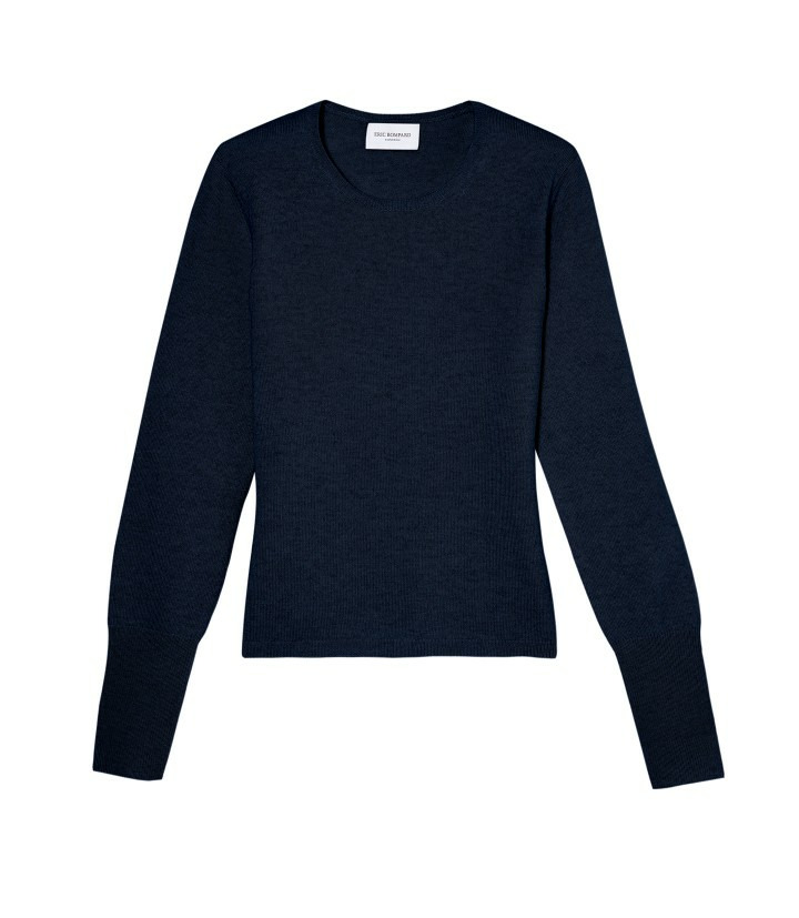 Ras de cou cintré à fentes - Femme - MARINE