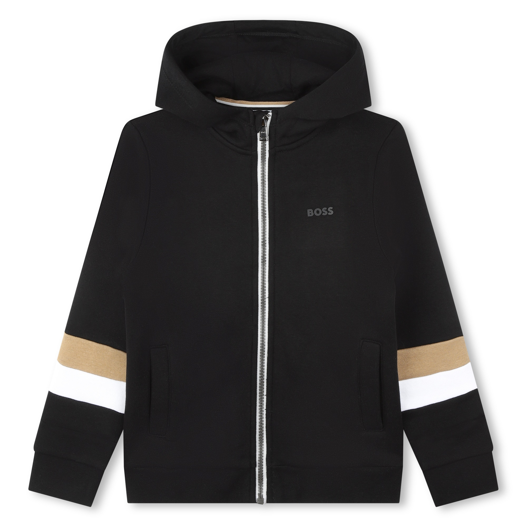 CARDIGAN A CAPUCHE