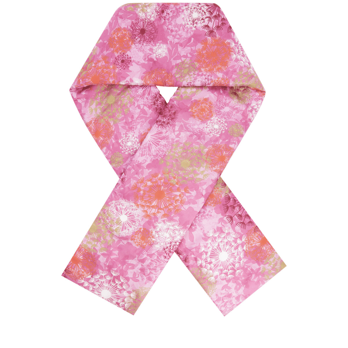 Motif Feux D'Artifice - Echarpe Matelassee - Multico Cerise