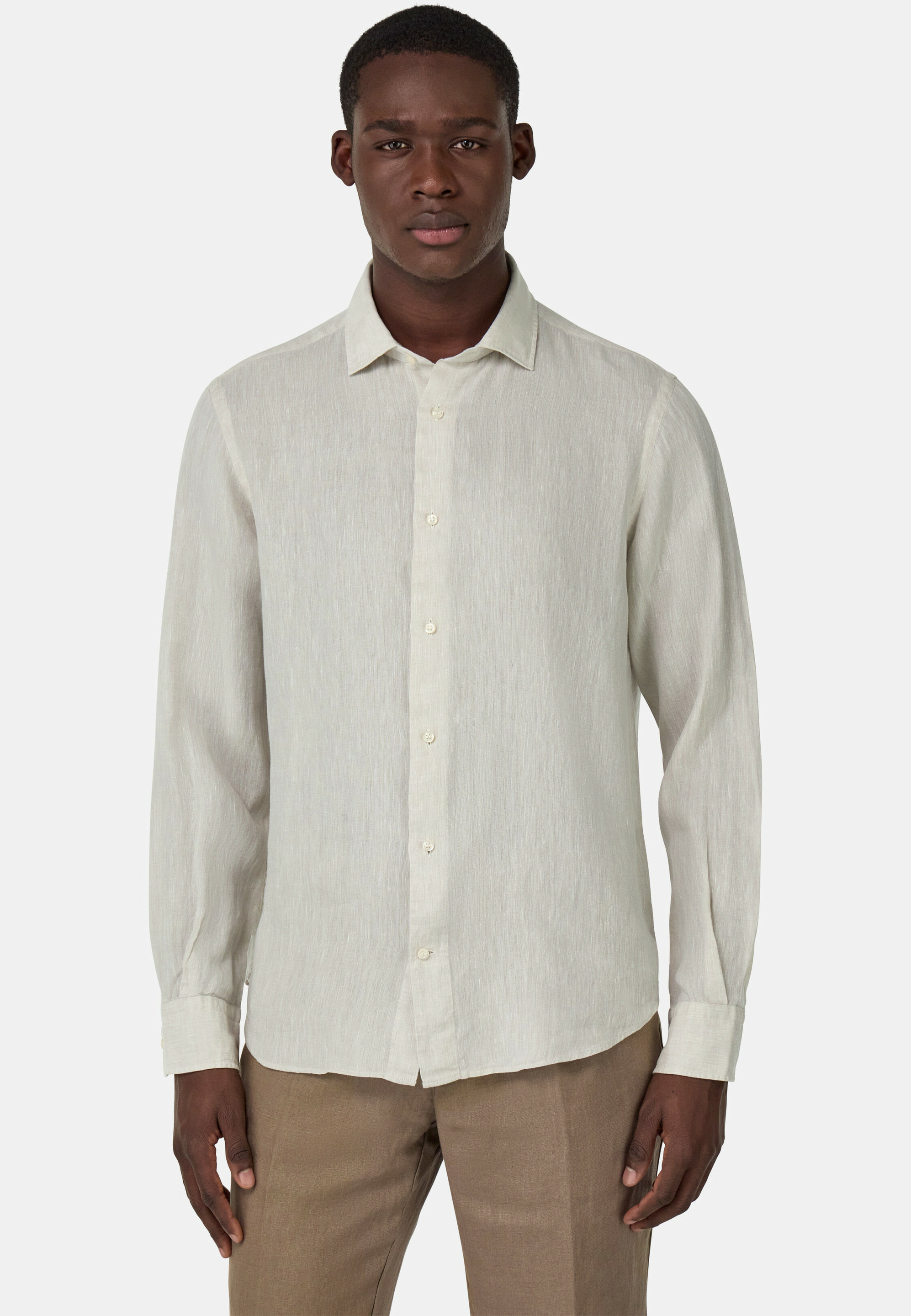 Chemise en Lin Regular Fit