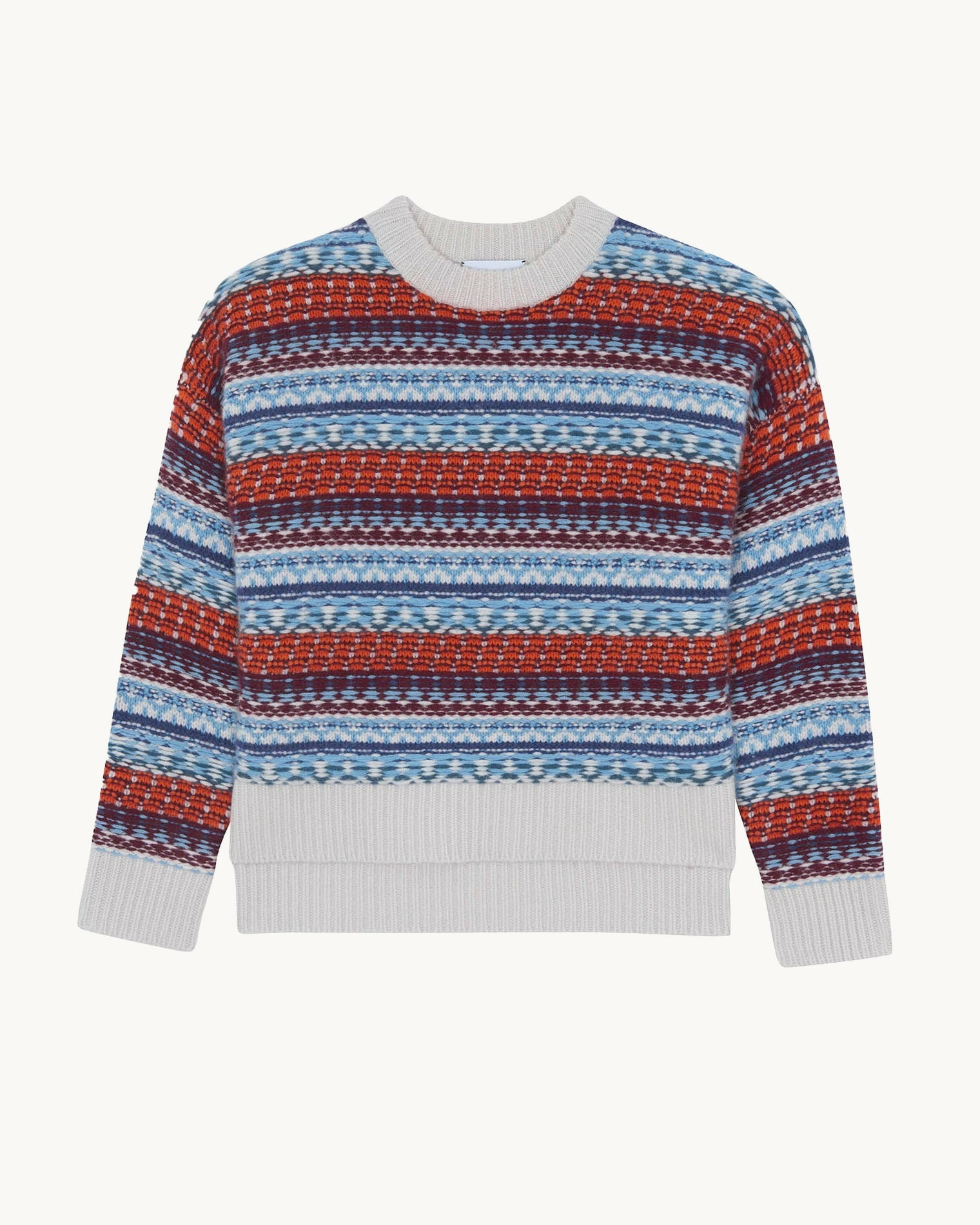 Pull Riyu bleu corail
