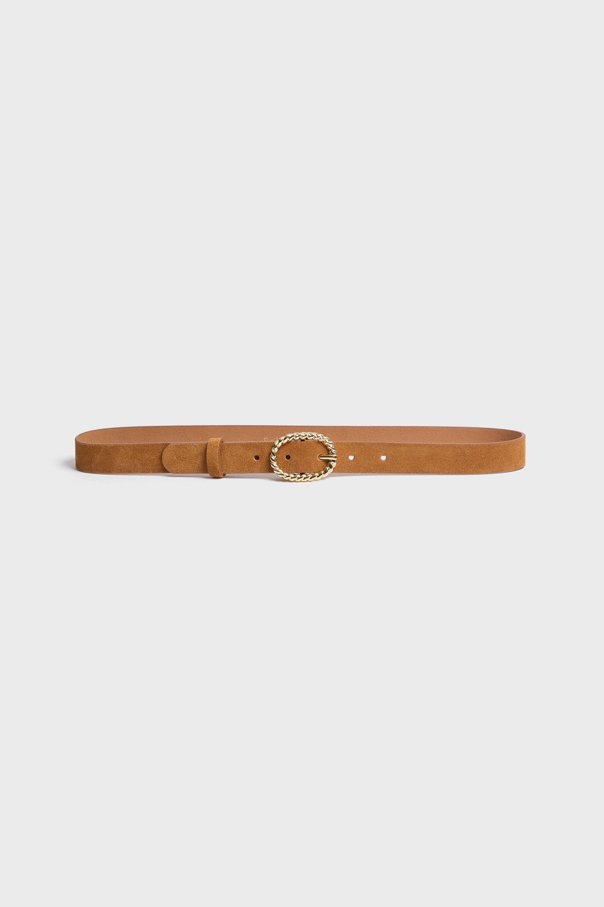 Ceinture Roma En Cuir Velours Roma