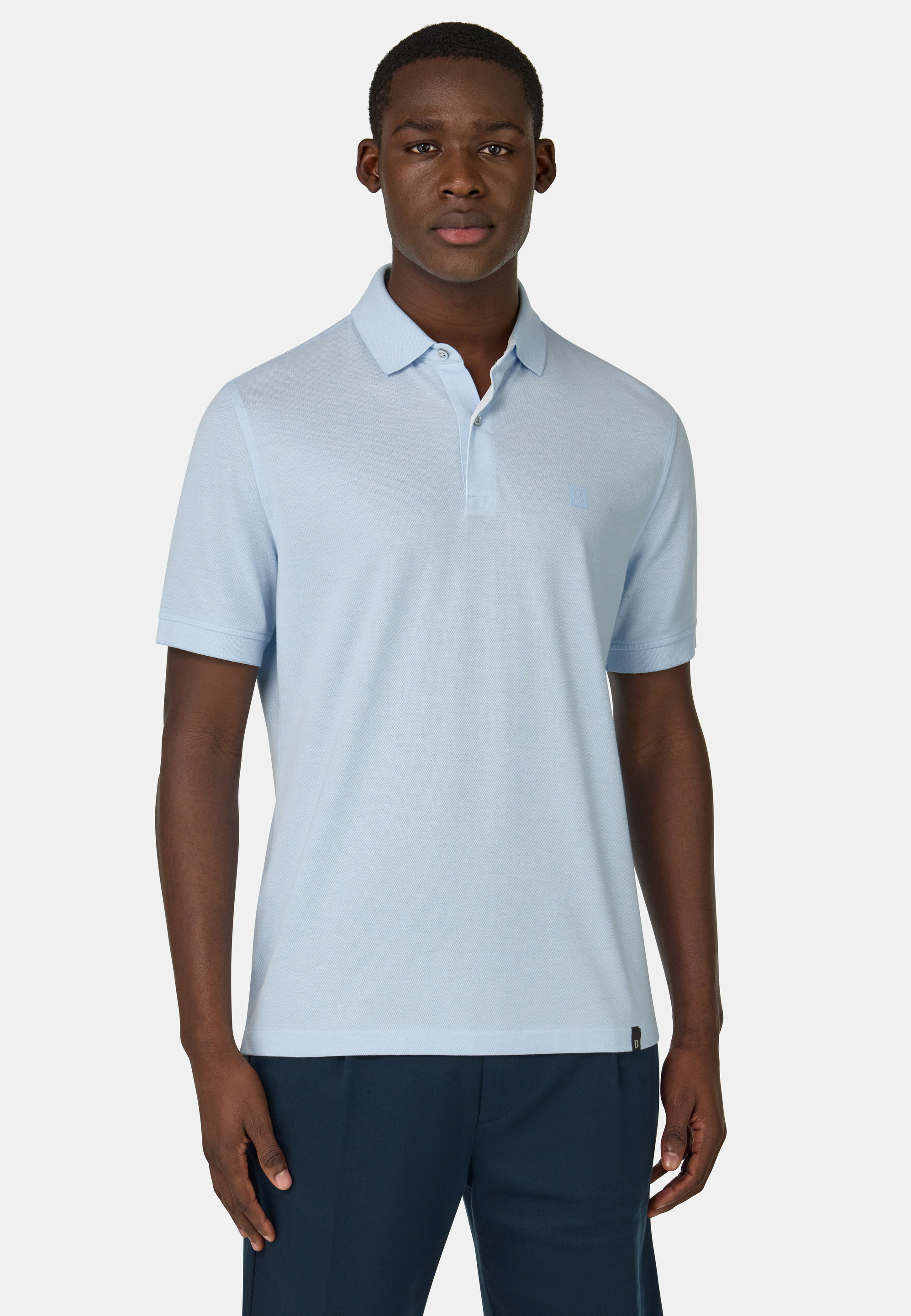 Polo En Piqué De Coton.
