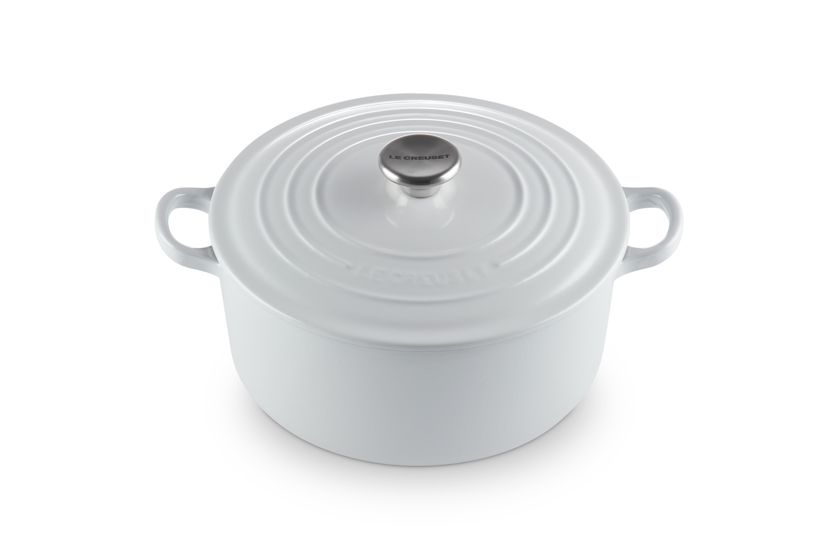 Cocotte ronde 24cm en fonte émaillée vapeur