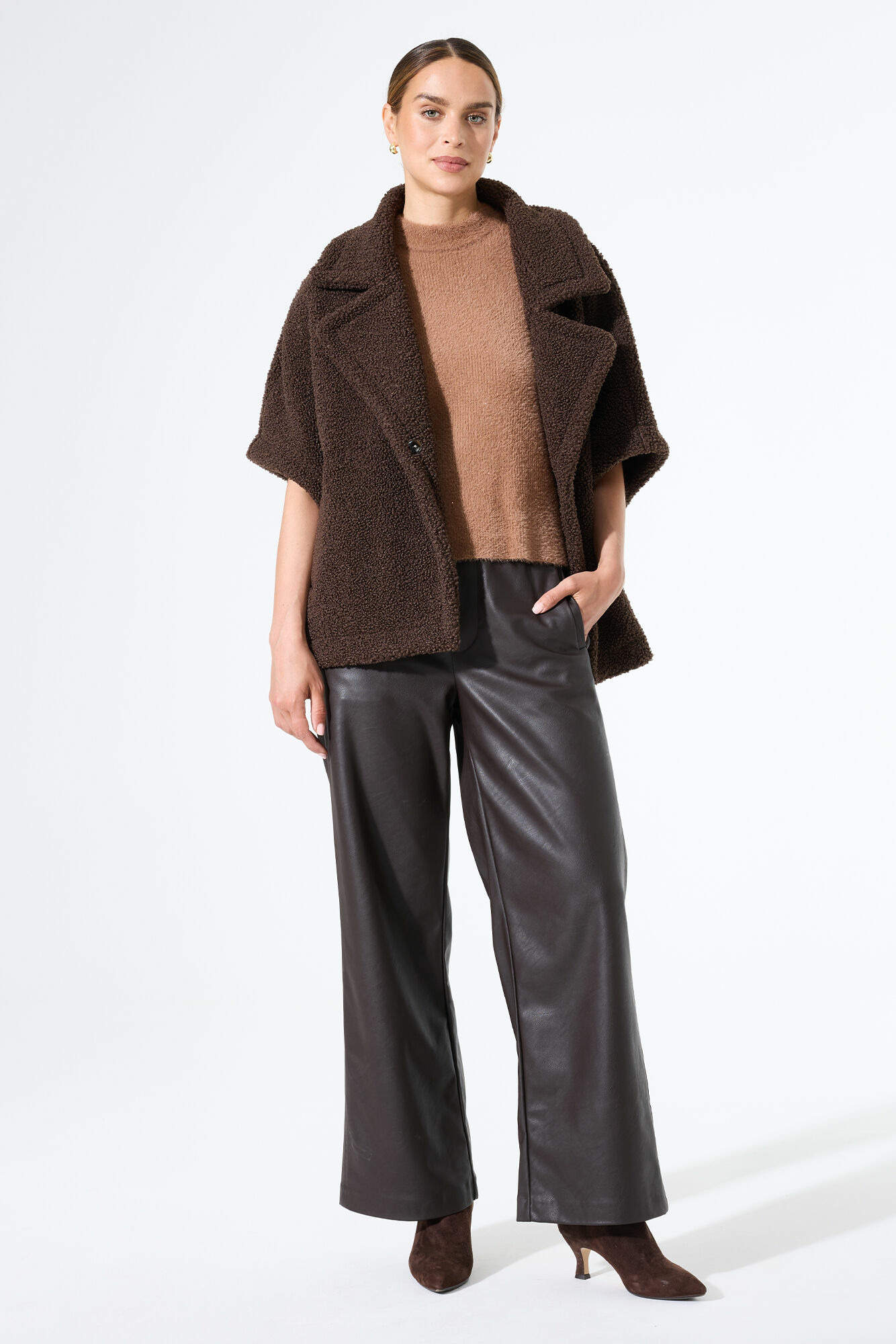 Women Pants Brown