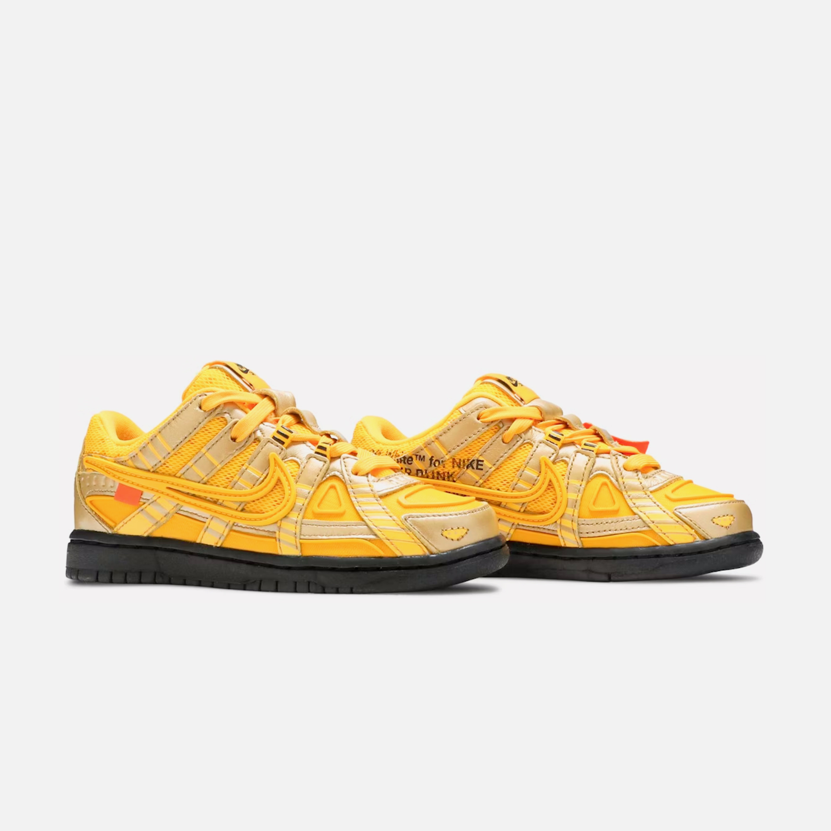 Nike Air Rubber Dunk Off-White University Gold