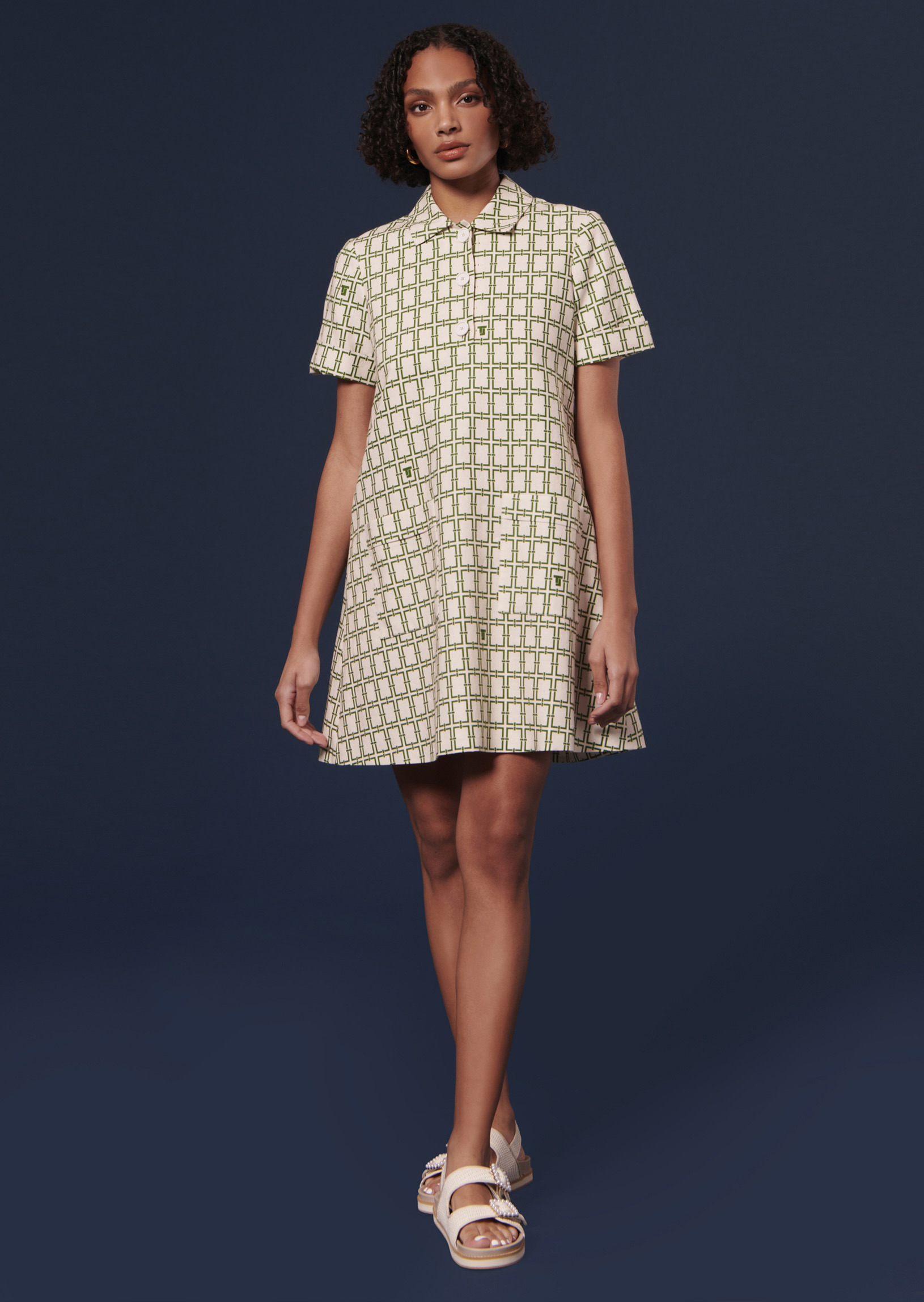 Robe Romarin-Ecru en Lin